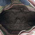 Tessuto Nappa Gaufre Satchel Rovere Brown nylon×Leather 158テスート ナッパ ゴーフル サッチェル ローヴェレ ブラウン ナイロン×レザー 158