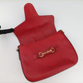 Lady Web Red Leather 380573 F019249021レディ ウェブ レッド レザー 380573 F019249021