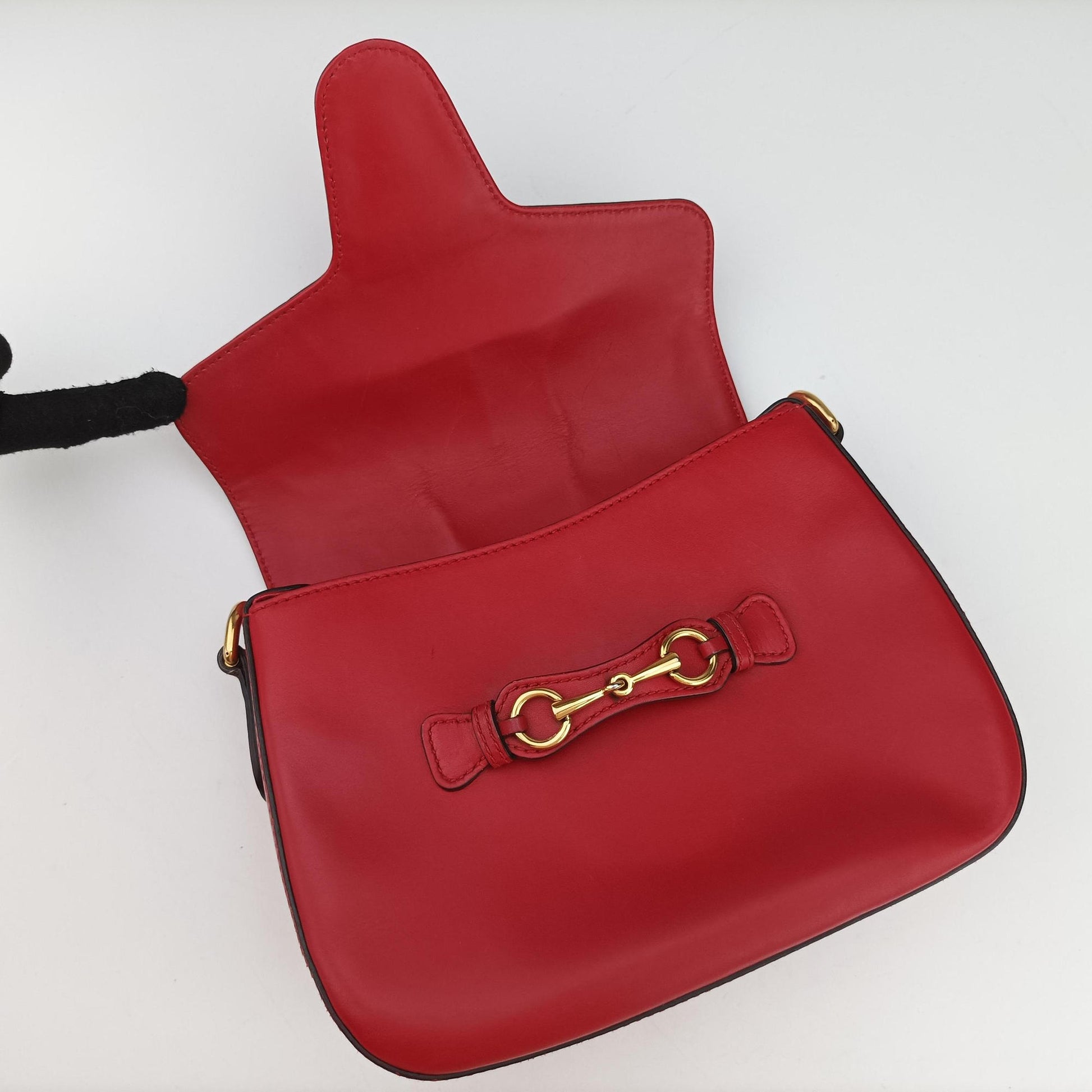 Lady Web Red Leather 380573 F019249021レディ ウェブ レッド レザー 380573 F019249021