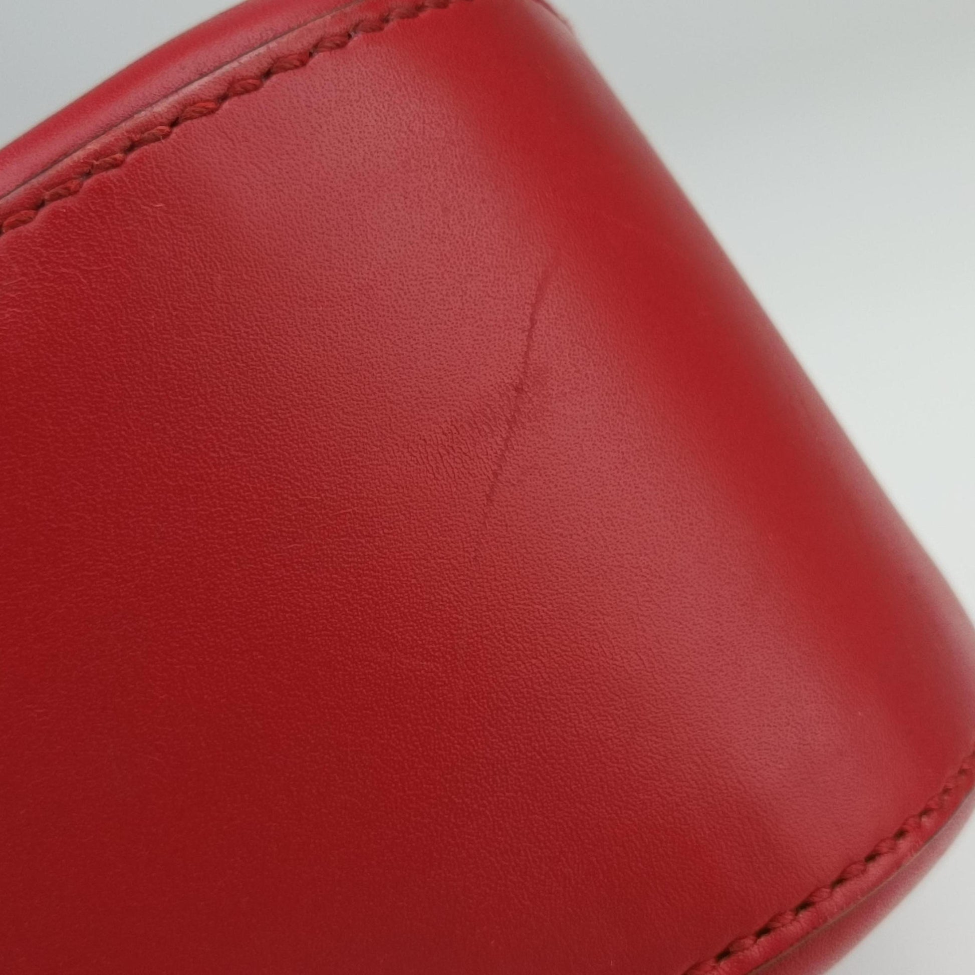 Lady Web Red Leather 380573 F019249021レディ ウェブ レッド レザー 380573 F019249021