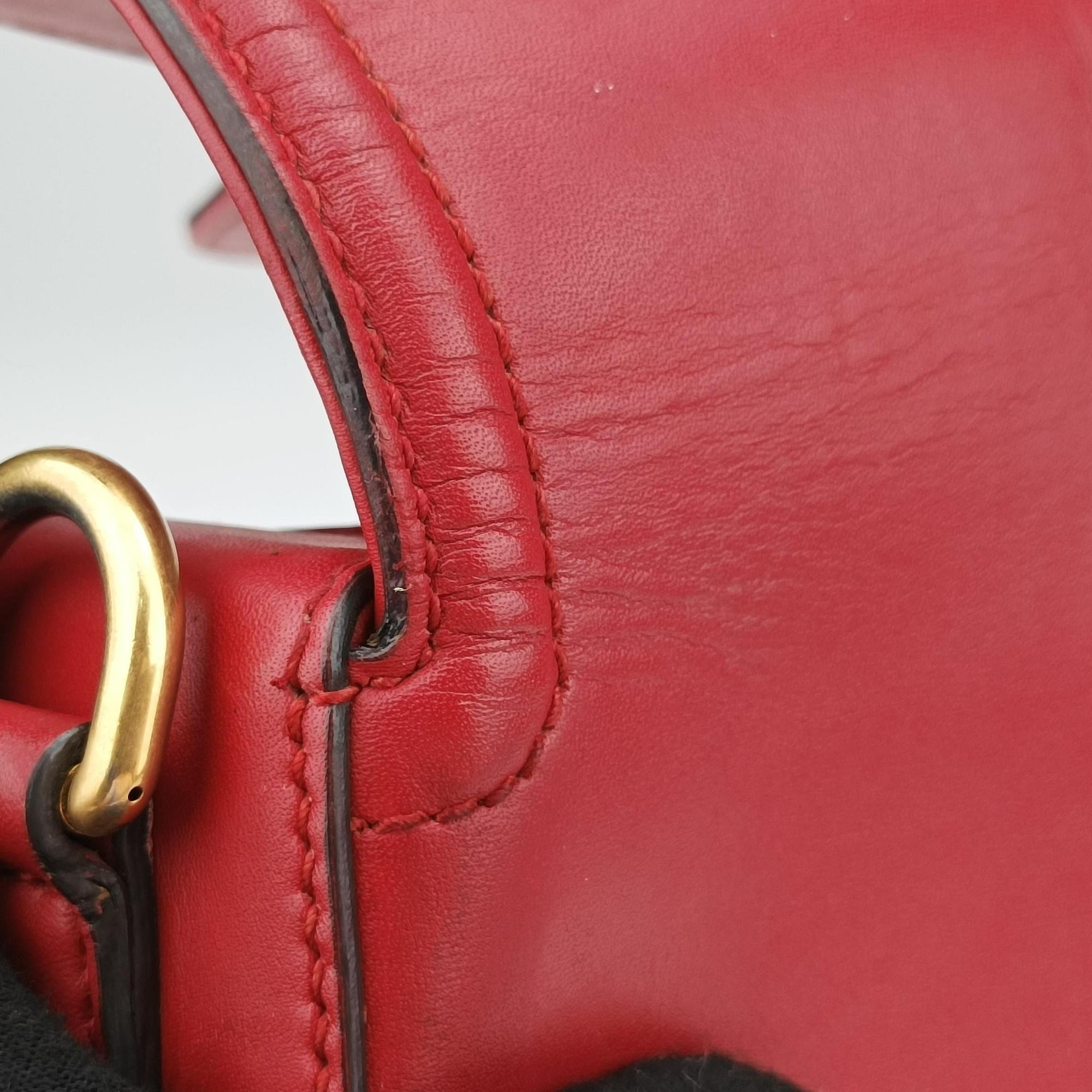 Lady Web Red Leather 380573 F019249021レディ ウェブ レッド レザー 380573 F019249021