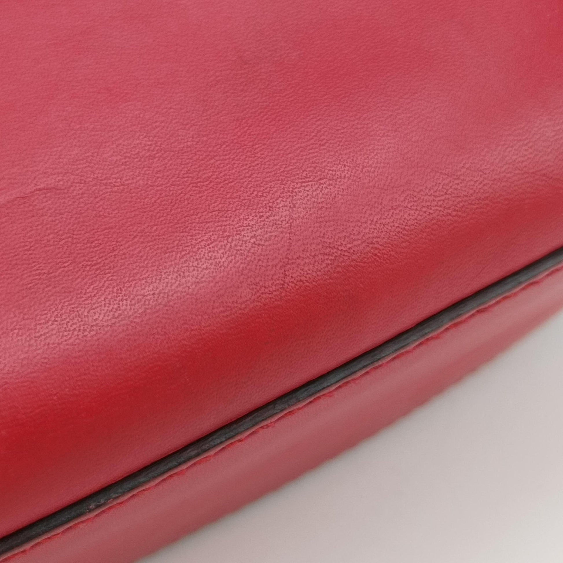 Lady Web Red Leather 380573 F019249021レディ ウェブ レッド レザー 380573 F019249021
