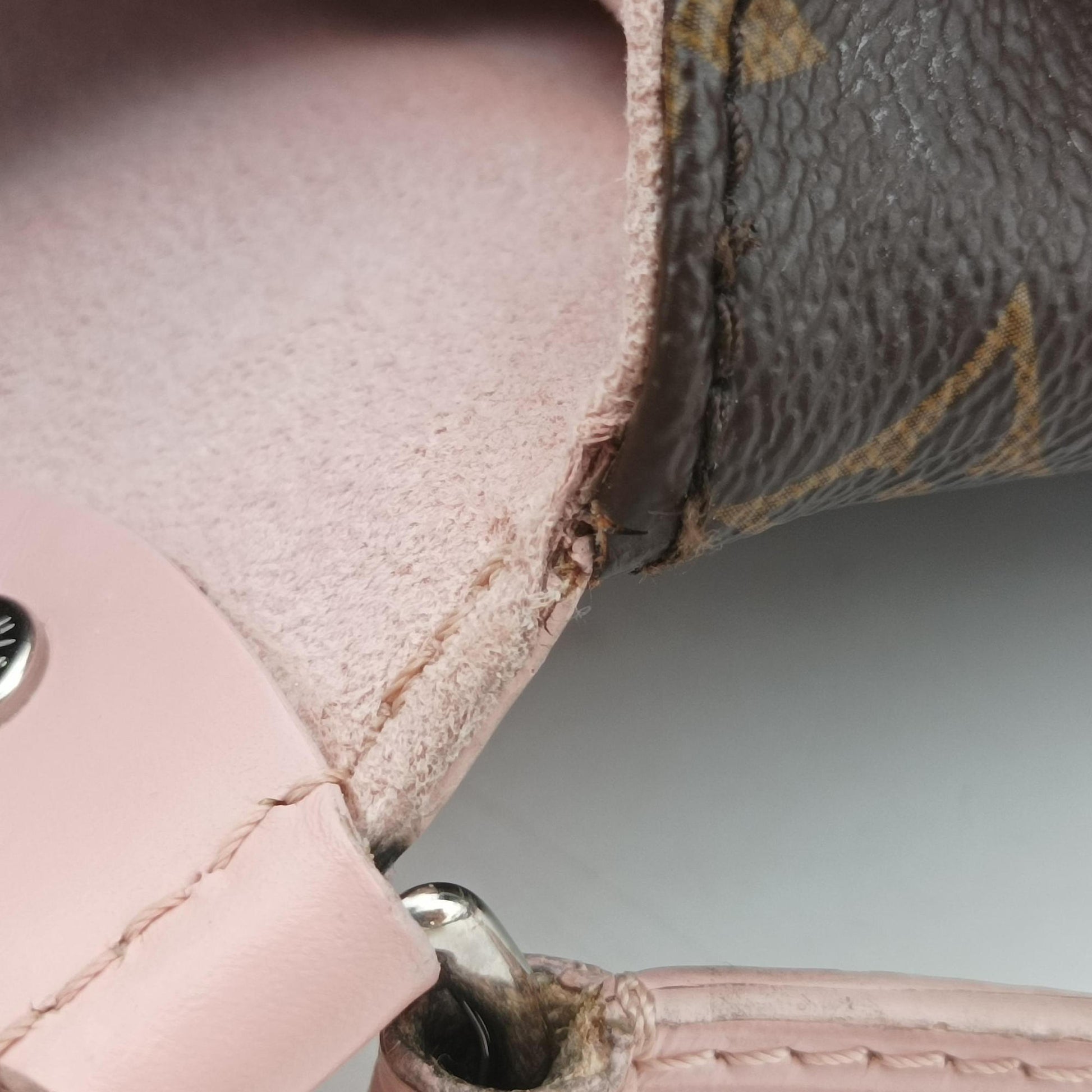 SAINT MICHEL Monogram×Rose Ballerine Monogram Canvas×epi M44033 CA1137サンミシェル モノグラム×ローズバレリーヌ モノグラムキャンバス×エピ M44033 CA1137