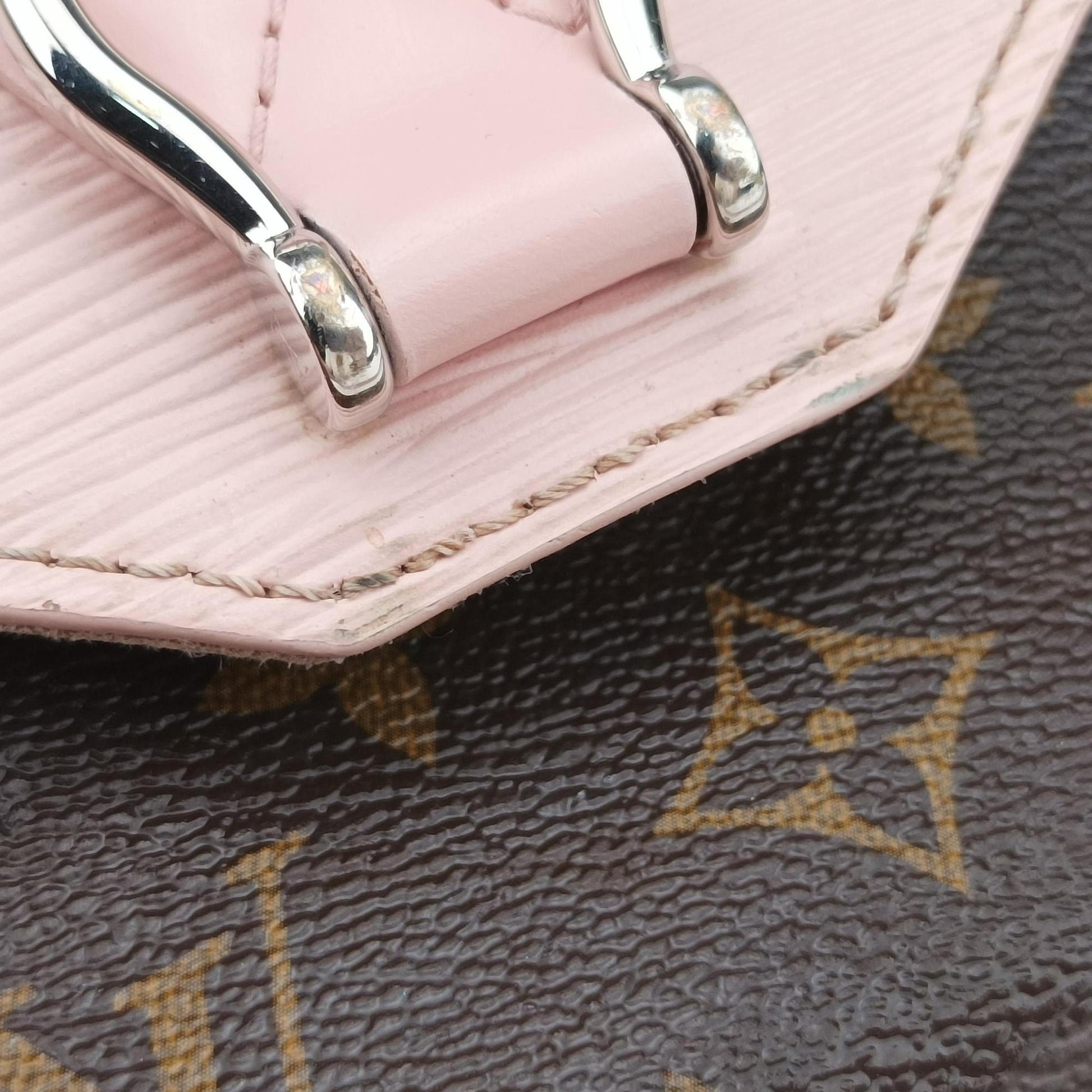 SAINT MICHEL Monogram×Rose Ballerine Monogram Canvas×epi M44033 CA1137サンミシェル モノグラム×ローズバレリーヌ モノグラムキャンバス×エピ M44033 CA1137