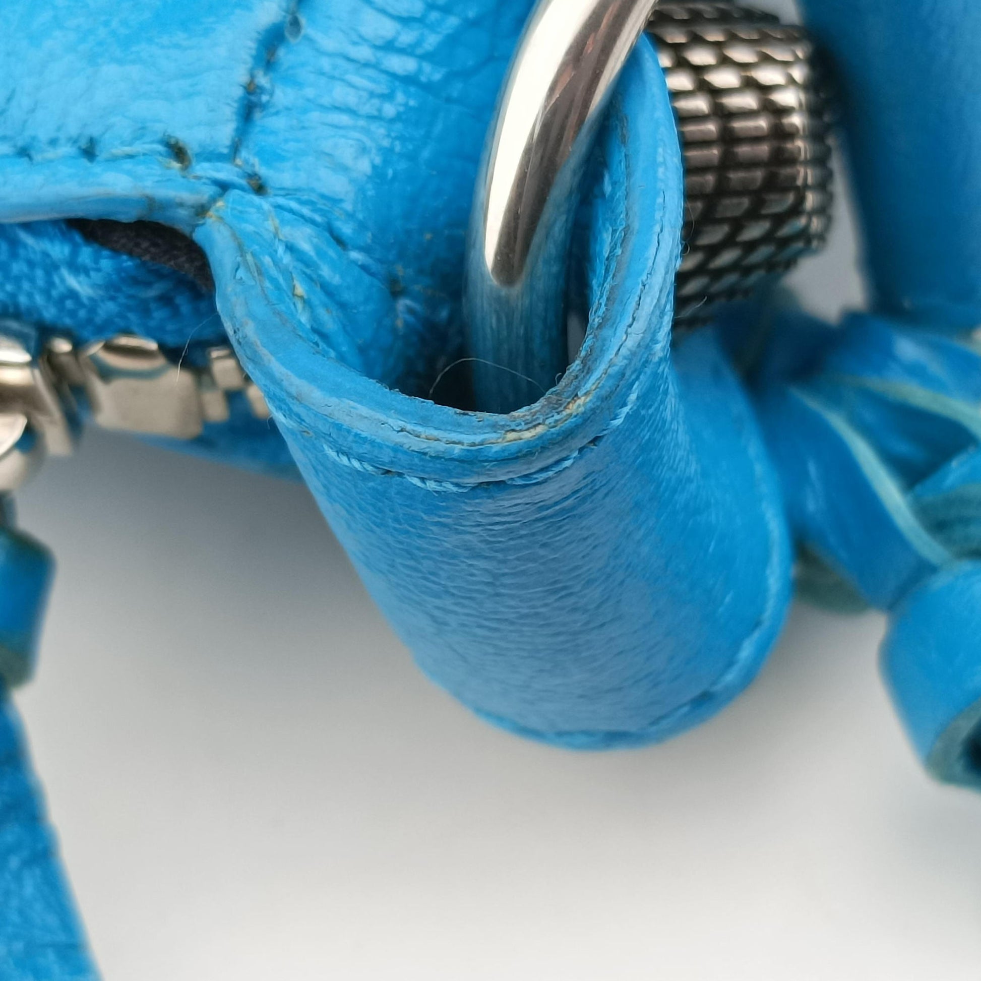 Le Cagole Blue Leather 671309.4624.R.535269ルカゴール ブルー レザー 671309.4624.R.535269