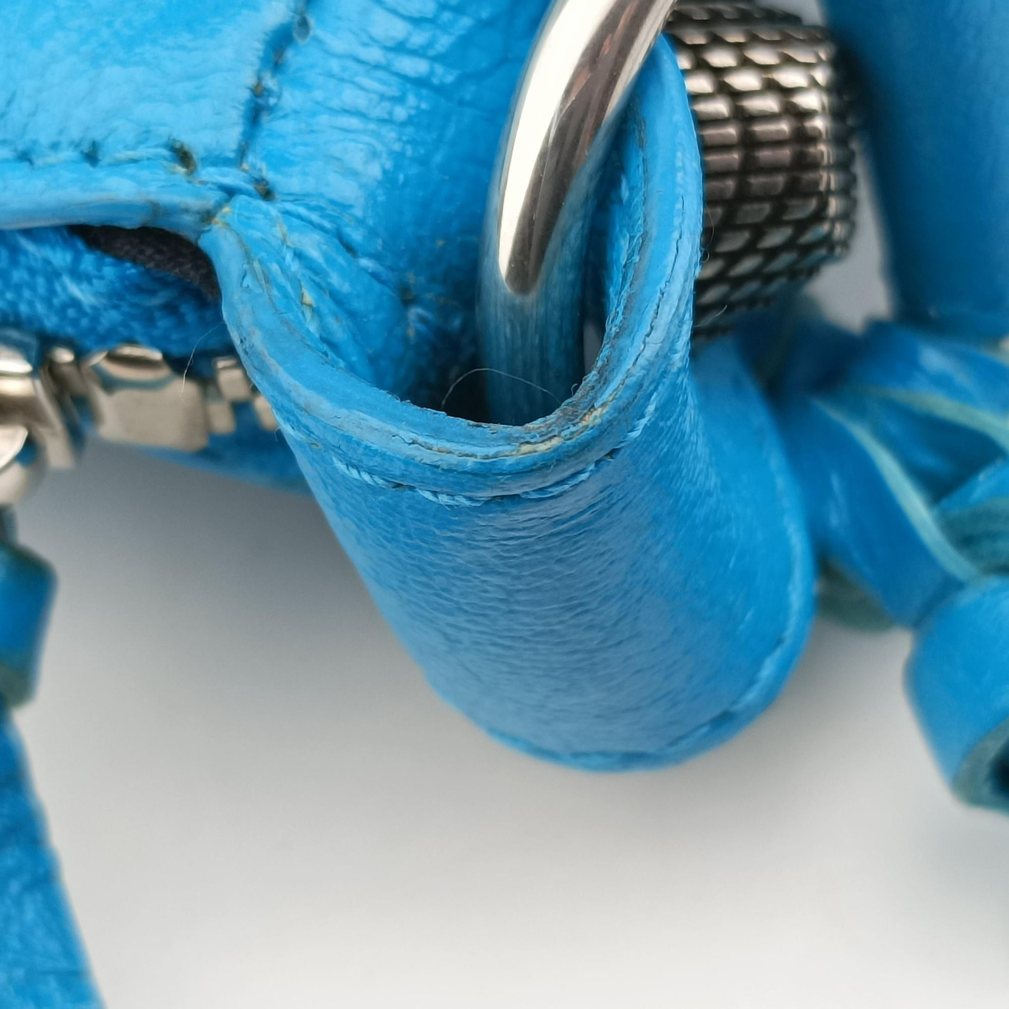 Le Cagole Blue Leather 671309.4624.R.535269ルカゴール ブルー レザー 671309.4624.R.535269