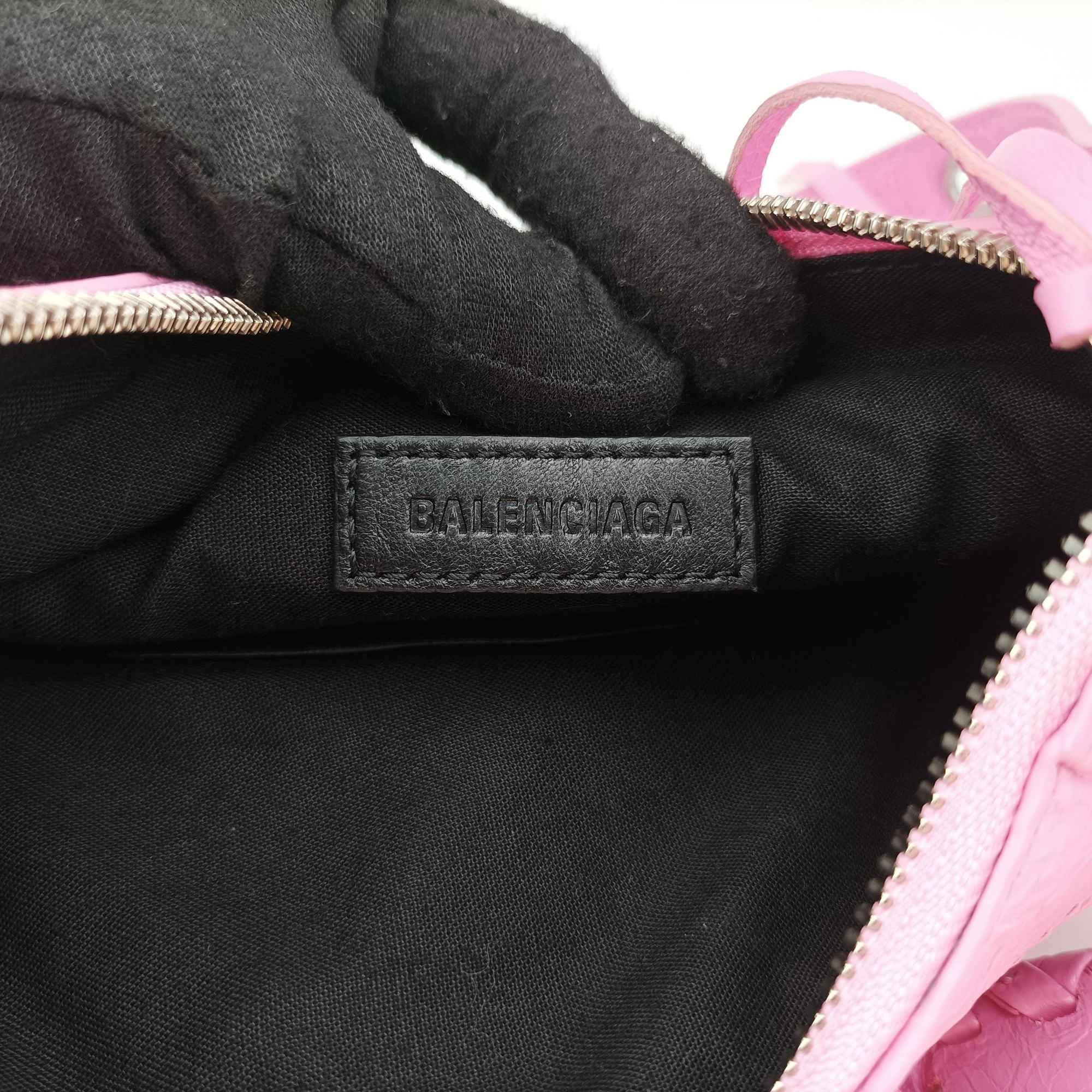 Le Cagole mini Pink Leather 671309.5660.N.535269ル カゴール ミニ ピンク レザー 671309.5660.N.535269