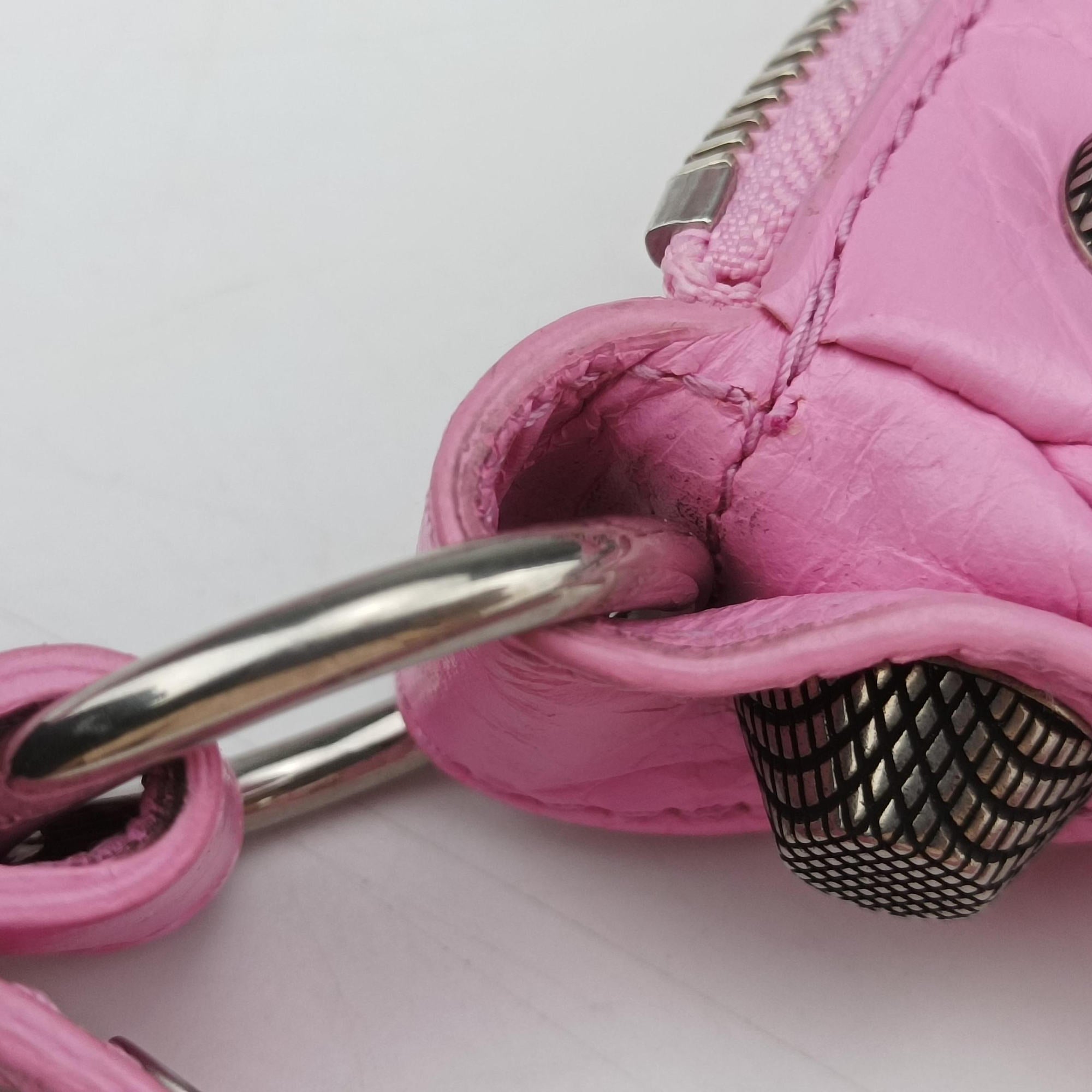 Le Cagole mini Pink Leather 671309.5660.N.535269ル カゴール ミニ ピンク レザー 671309.5660.N.535269