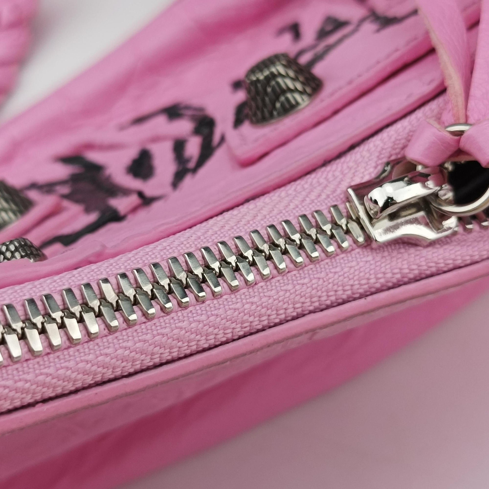 Le Cagole mini Pink Leather 671309.5660.N.535269ル カゴール ミニ ピンク レザー 671309.5660.N.535269