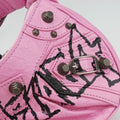 Le Cagole mini Pink Leather 671309.5660.N.535269ル カゴール ミニ ピンク レザー 671309.5660.N.535269