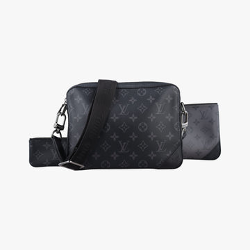 Trio Messenger black Monogram Eclipse Reverse M69443 IC Chipトリオ メッセンジャー ブラック モノグラム エクリプス リバース M69443 ICチップ