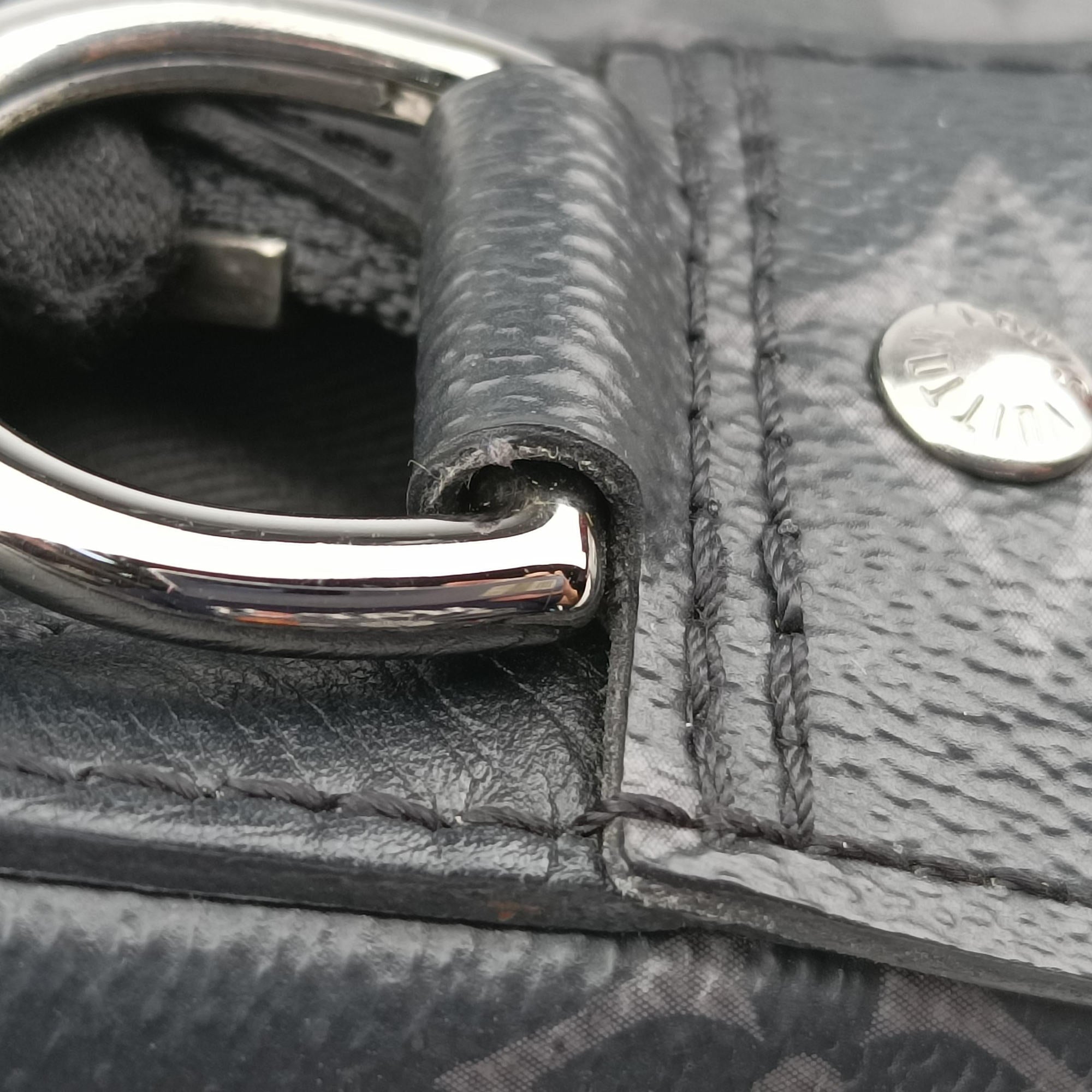 Trio Messenger black Monogram Eclipse Reverse M69443 IC Chipトリオ メッセンジャー ブラック モノグラム エクリプス リバース M69443 ICチップ