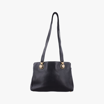 Vintage Medusa Medallion Black Leather ィンテージ メデューサ メダリオン ブラック レザー 