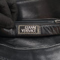 Vintage Medusa Medallion Black Leather ィンテージ メデューサ メダリオン ブラック レザー 