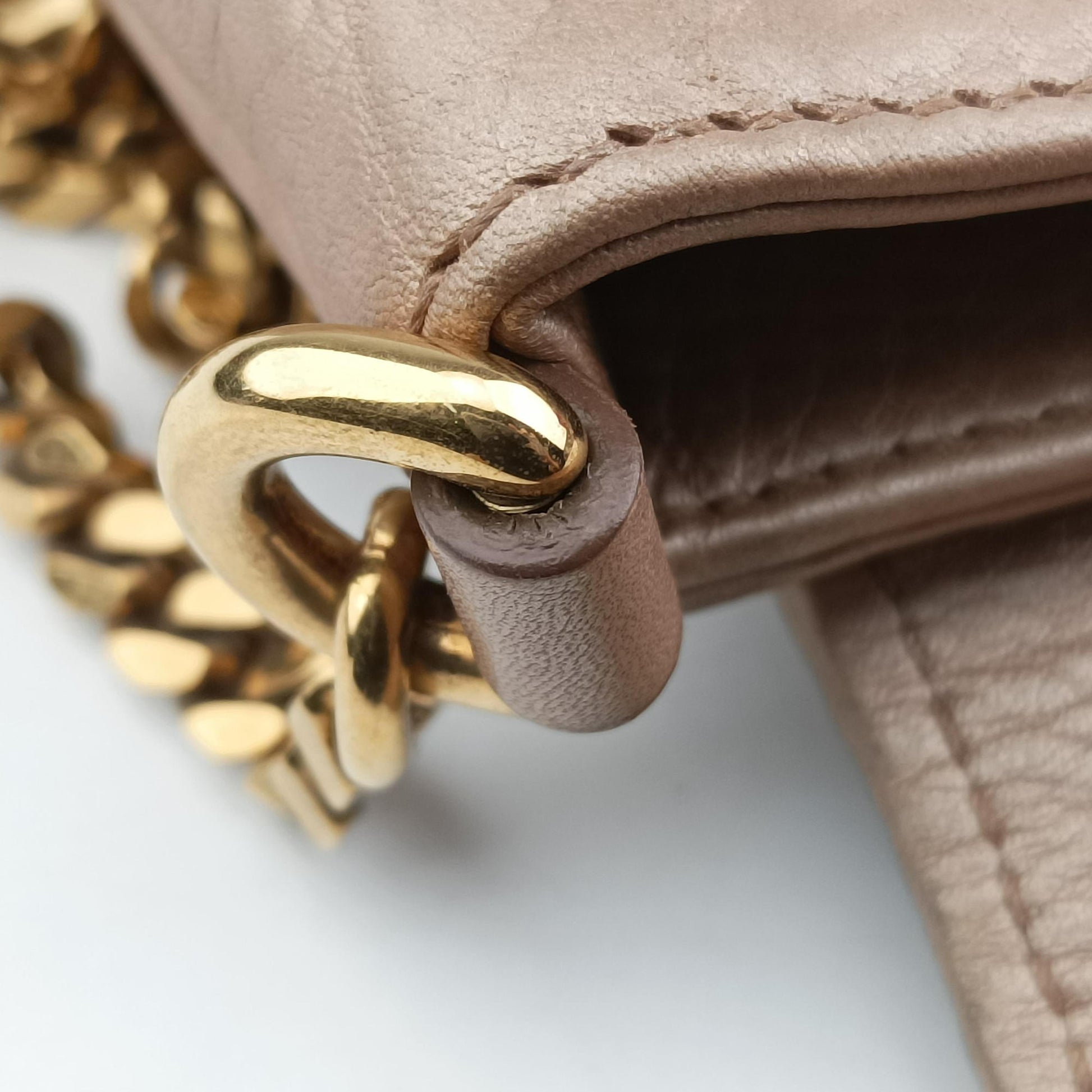 1973 Double G Golden-pink Leather 251821 H94114721973 ダブルG ゴールドピンク レザー 251821 H9411472