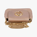 1973 Double G Golden-pink Leather 251821 H94114721973 ダブルG ゴールドピンク レザー 251821 H9411472