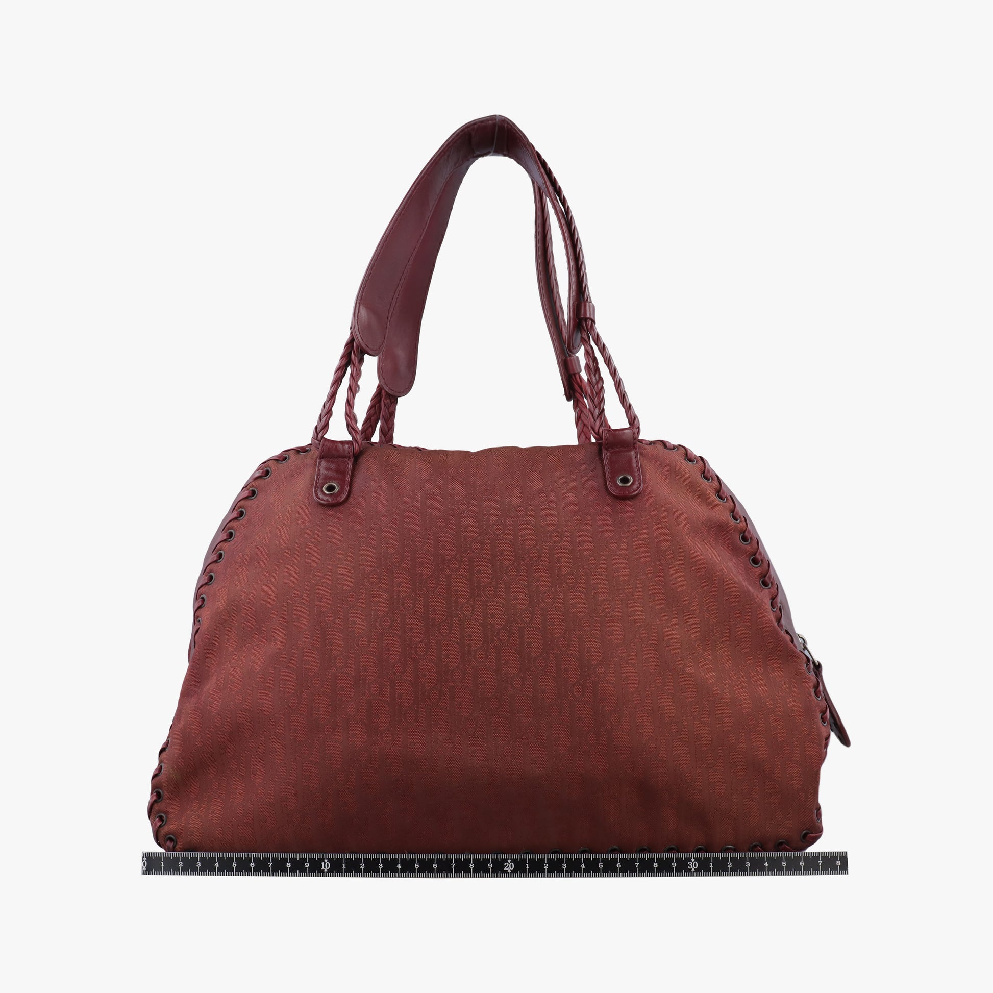 Ethnic Braided Tote burgundy×Multicolour canvas×leather 02-BO-0067エスニックブレイデッドトート ワインレッド×マルチカラー キャンバス × レザー 02-BO-0067