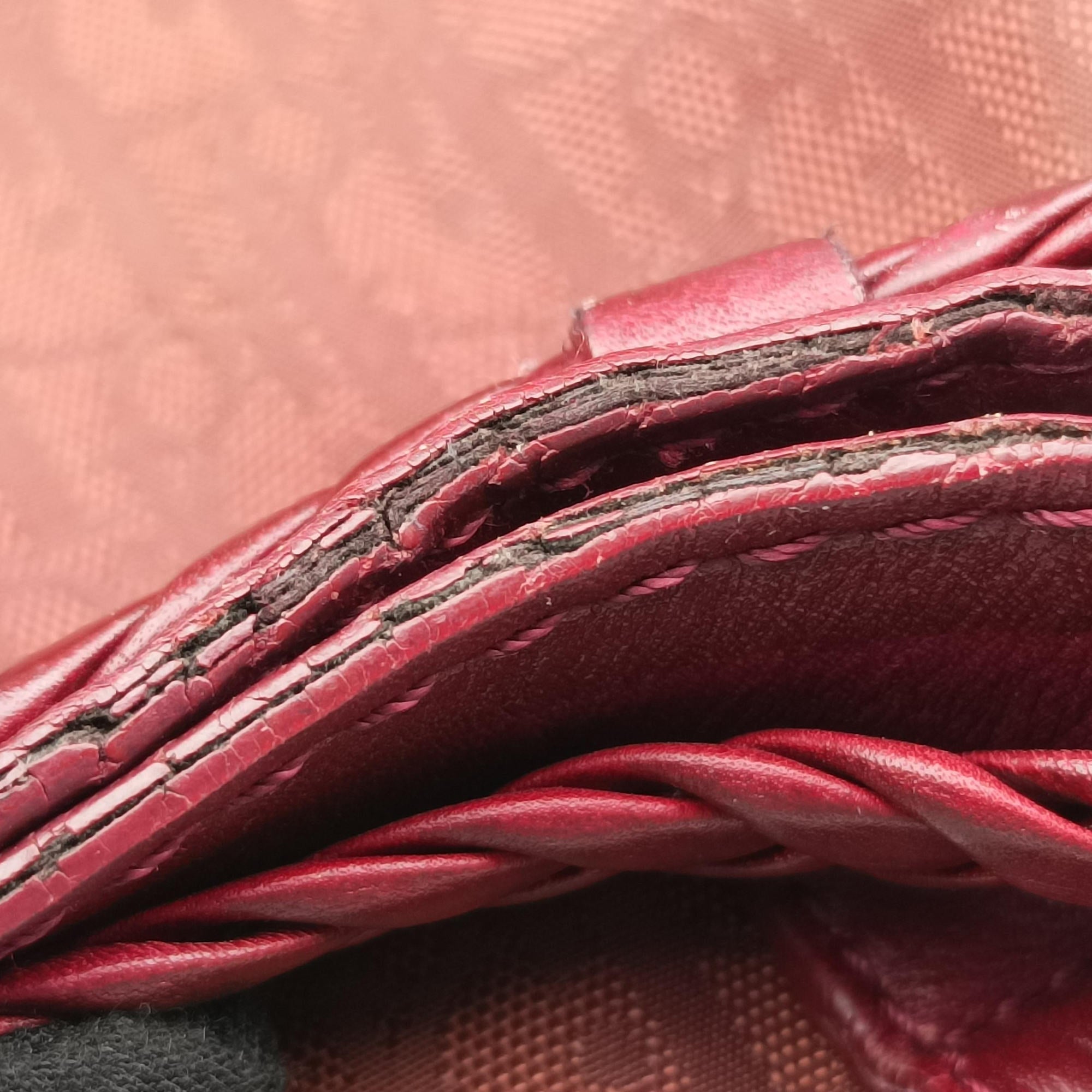 Ethnic Braided Tote burgundy×Multicolour canvas×leather 02-BO-0067エスニックブレイデッドトート ワインレッド×マルチカラー キャンバス × レザー 02-BO-0067