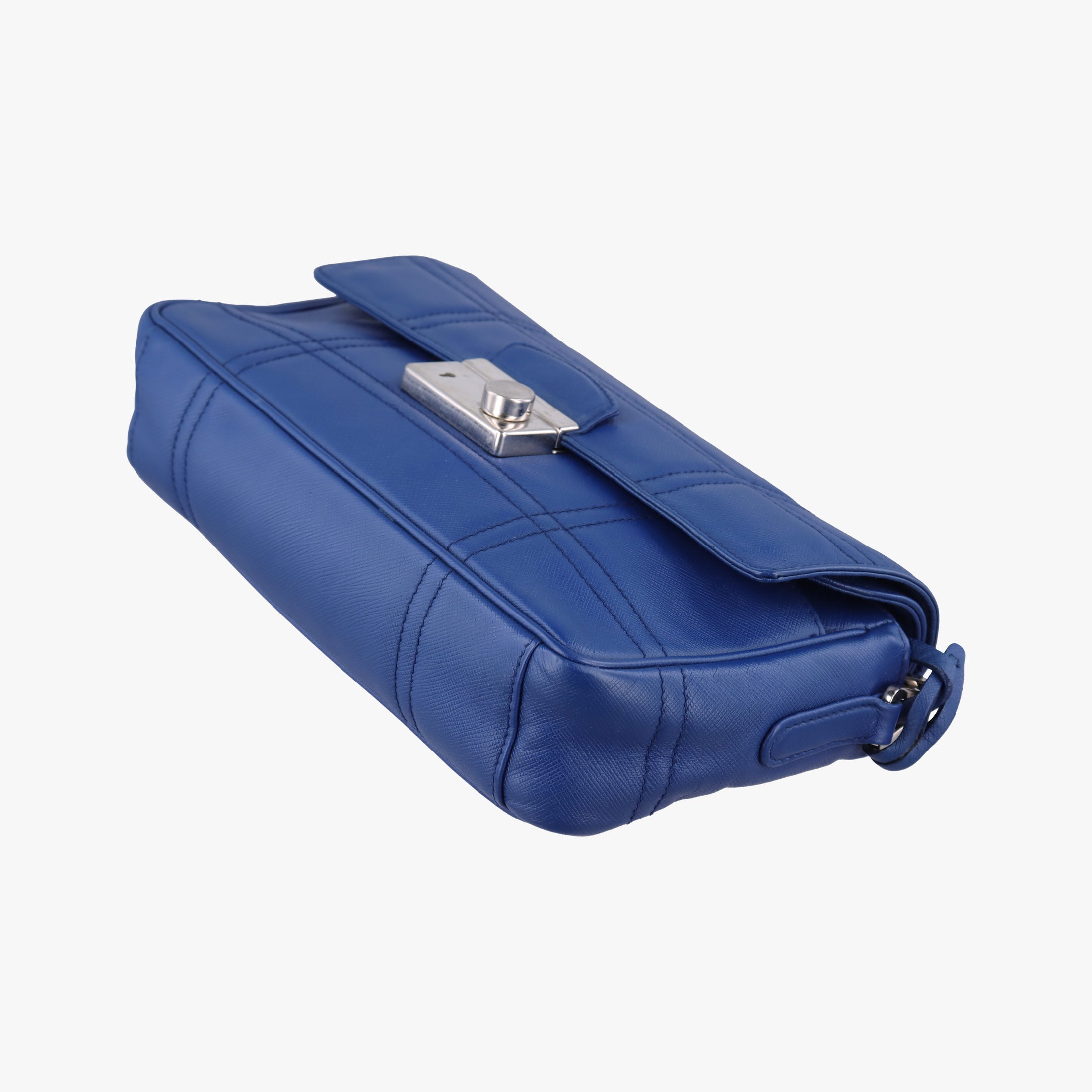 Sound Lock Blue SAFFIANO Leather 117サウンドロック ブルー サフィアーノレザー 117