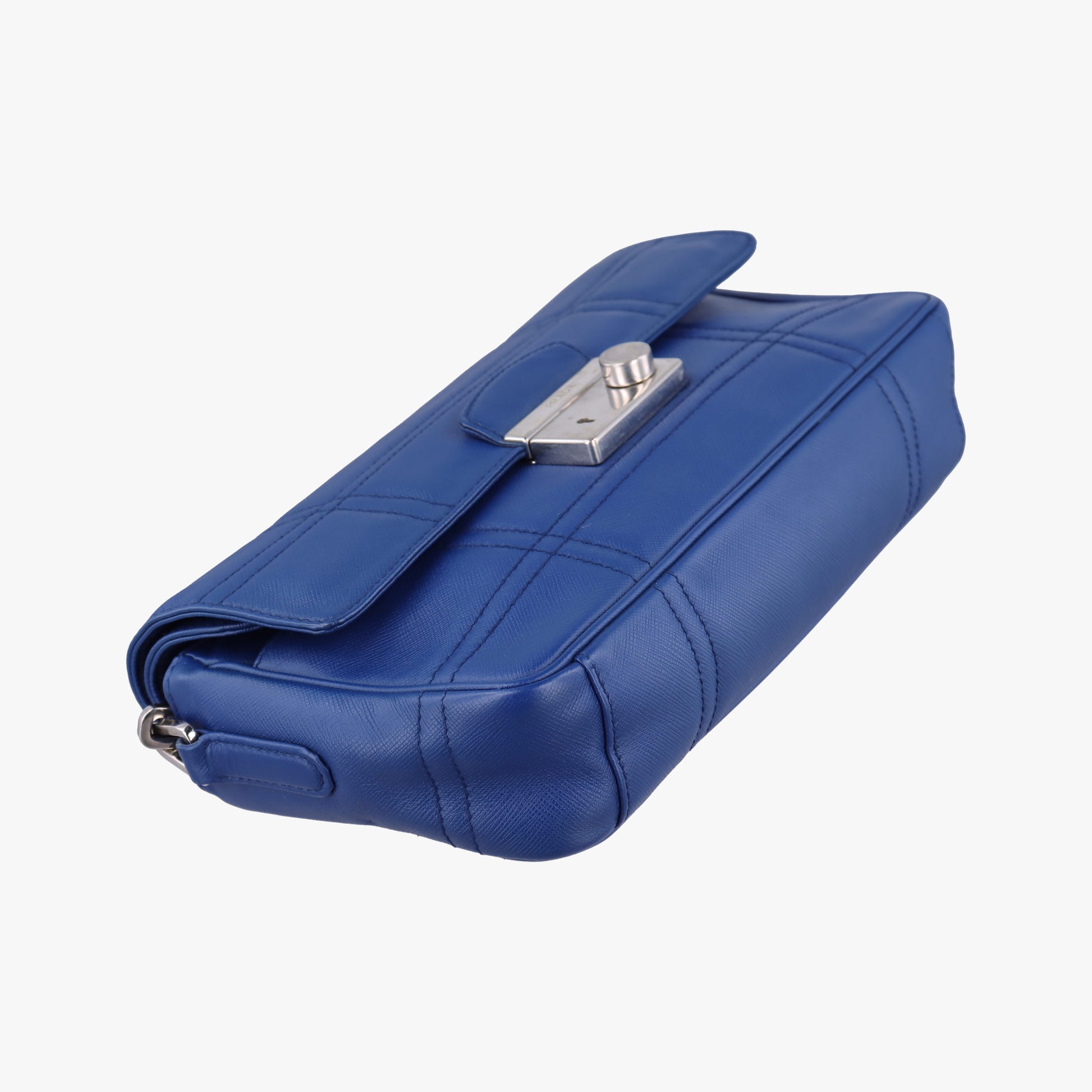Sound Lock Blue SAFFIANO Leather 117サウンドロック ブルー サフィアーノレザー 117