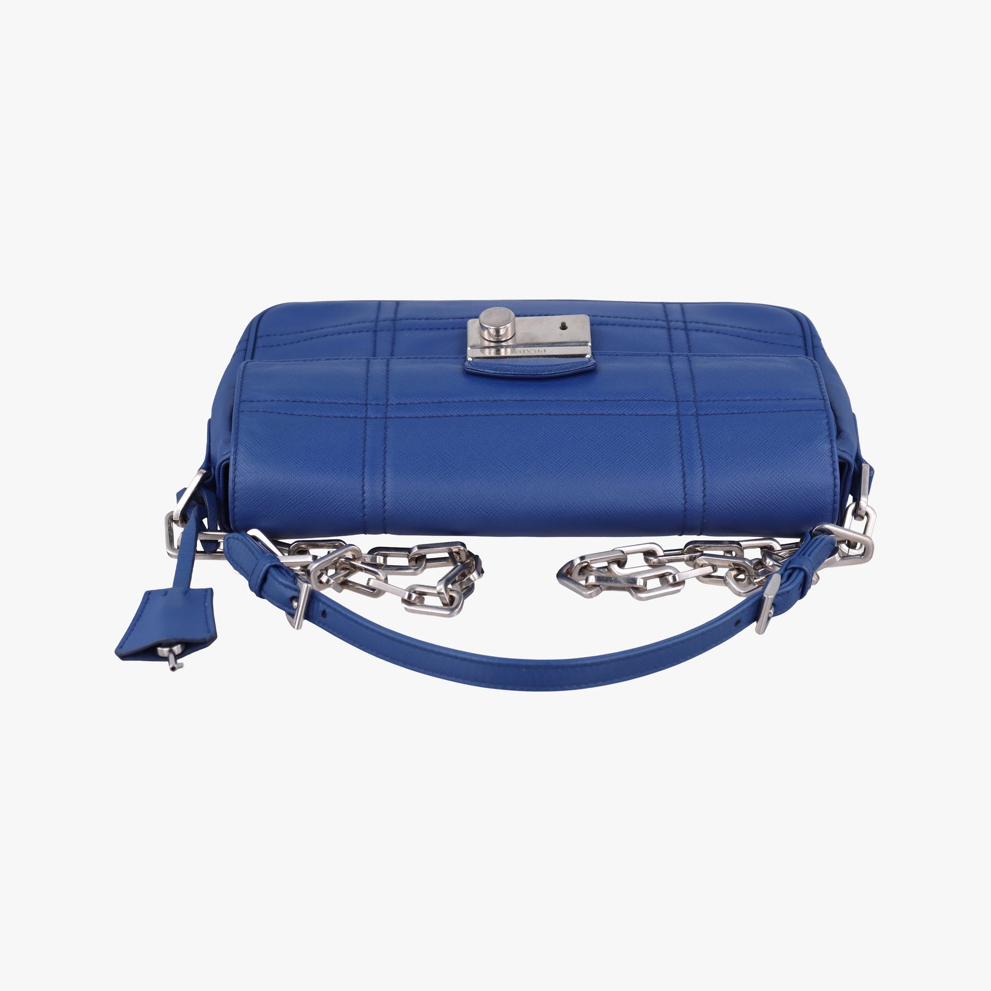 Sound Lock Blue SAFFIANO Leather 117サウンドロック ブルー サフィアーノレザー 117