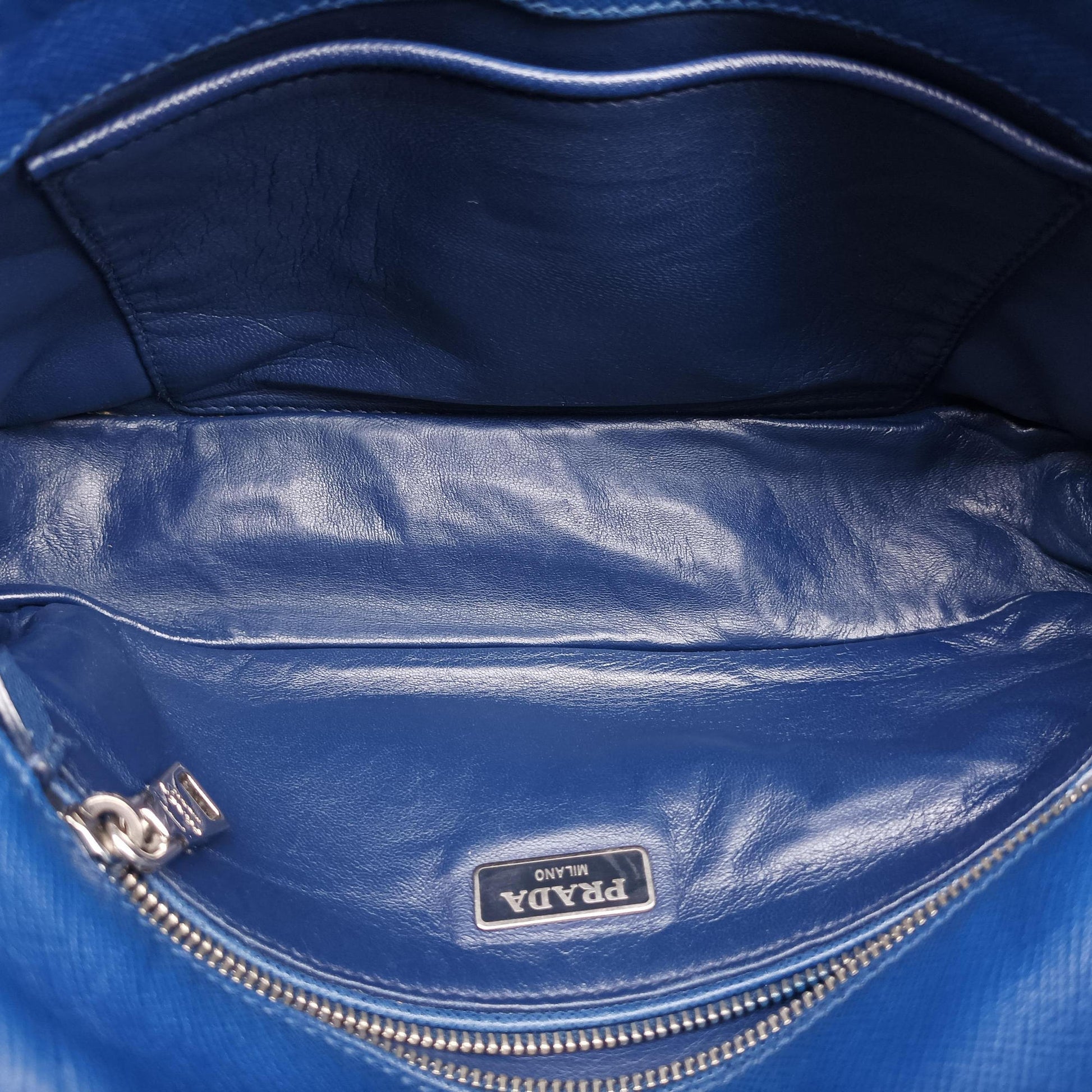 Sound Lock Blue SAFFIANO Leather 117サウンドロック ブルー サフィアーノレザー 117