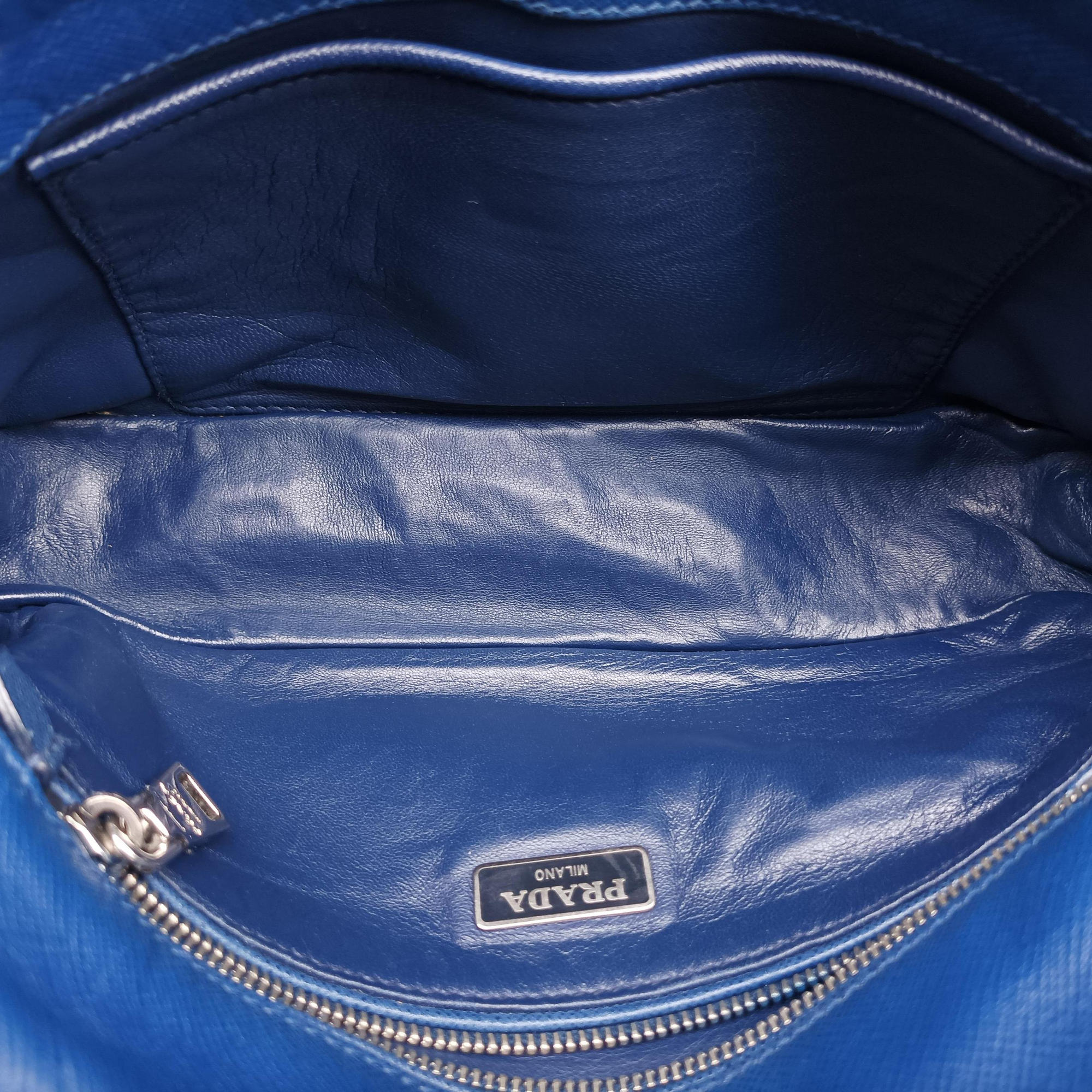 Sound Lock Blue SAFFIANO Leather 117サウンドロック ブルー サフィアーノレザー 117