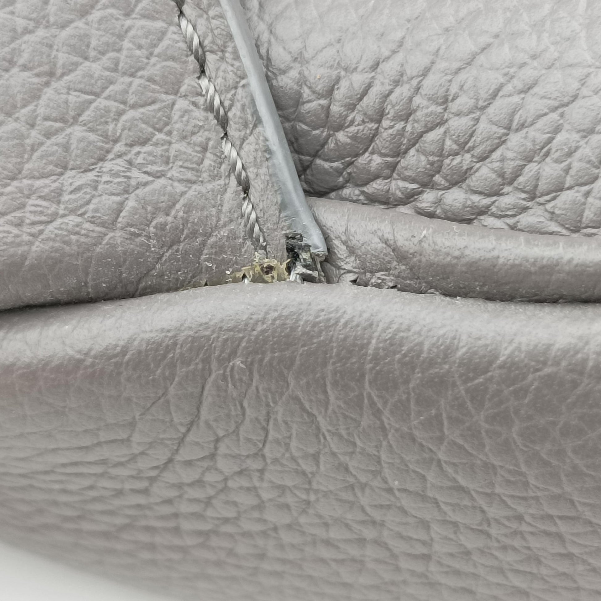 saddle Grey leather 06-BO-0159サドル グレー レザー 06-BO-0159