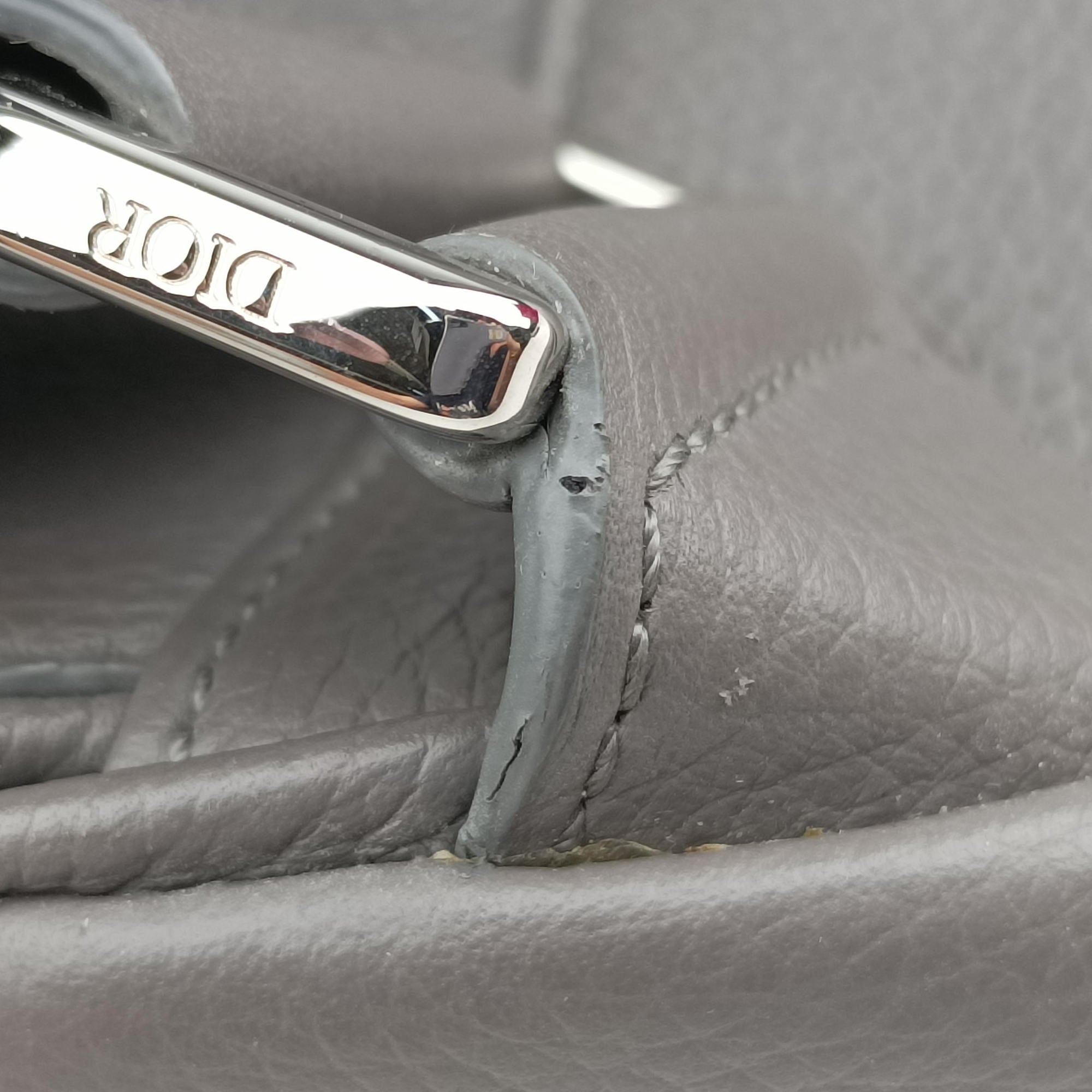 saddle Grey leather 06-BO-0159サドル グレー レザー 06-BO-0159
