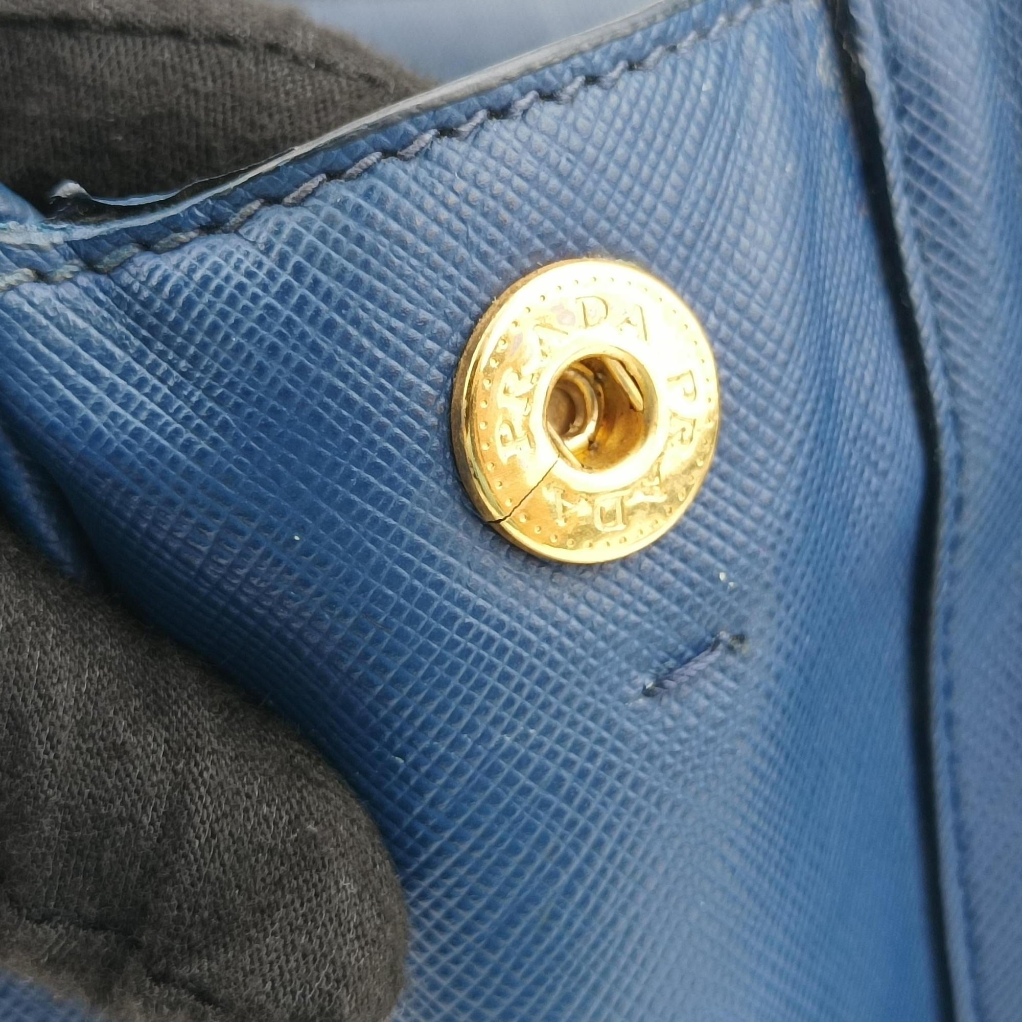 Galleria Blue SAFFIANO Leather BN2274 14ガレリア ブルー サフィアーノレザー BN2274 14
