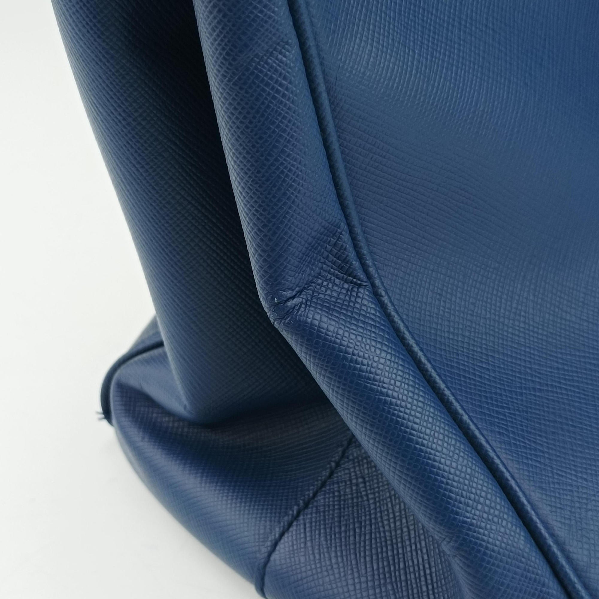 Galleria Blue SAFFIANO Leather BN2274 14ガレリア ブルー サフィアーノレザー BN2274 14