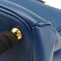 Galleria Blue SAFFIANO Leather BN2274 14ガレリア ブルー サフィアーノレザー BN2274 14