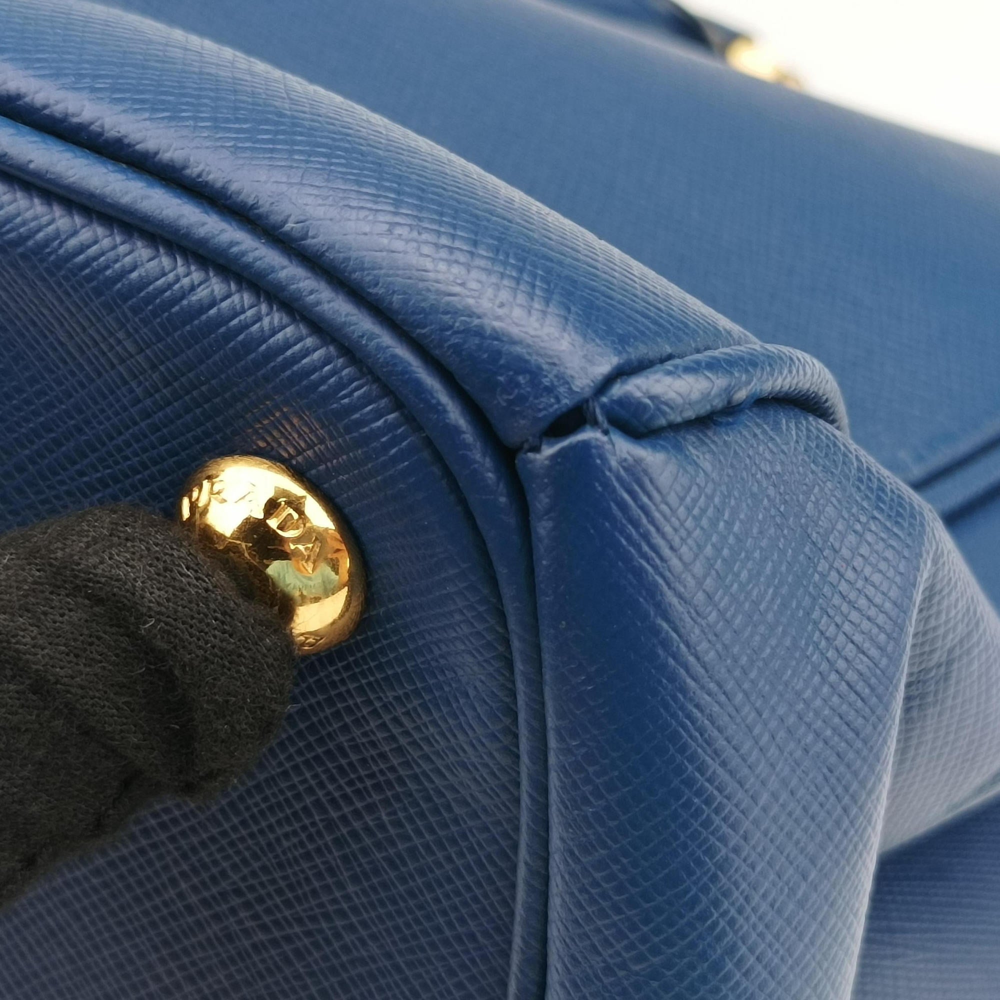 Galleria Blue SAFFIANO Leather BN2274 14ガレリア ブルー サフィアーノレザー BN2274 14