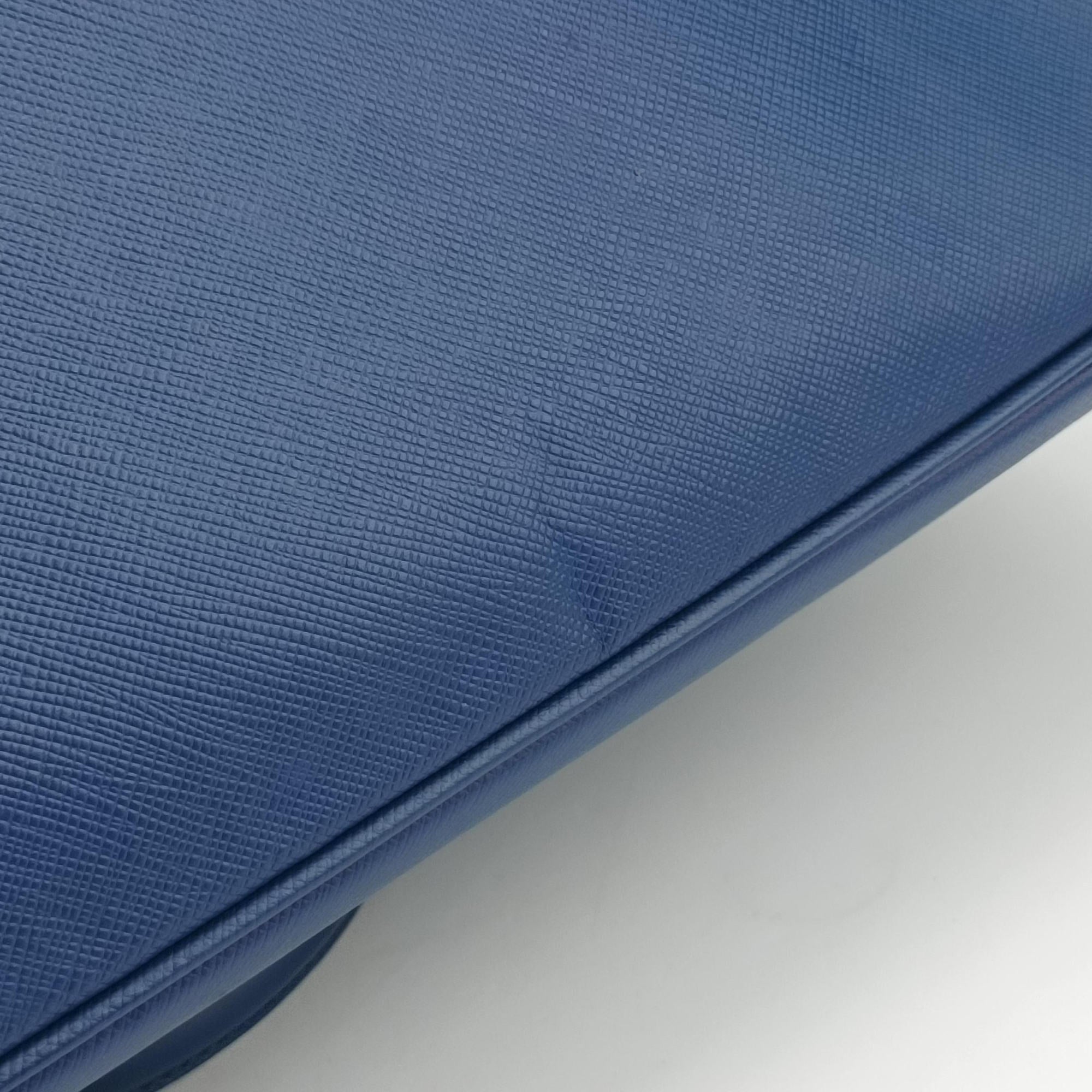 Galleria Blue SAFFIANO Leather BN2274 14ガレリア ブルー サフィアーノレザー BN2274 14
