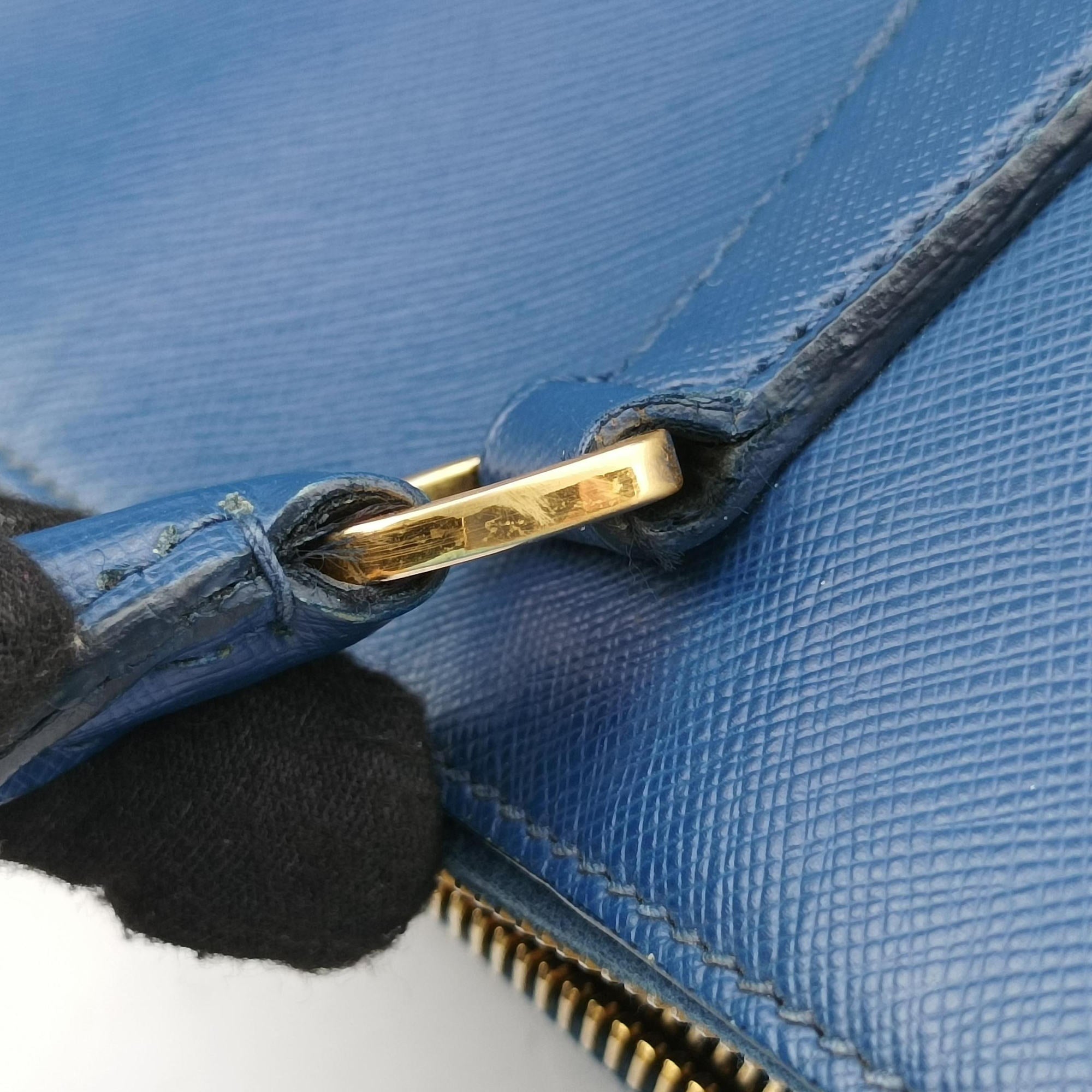 Galleria Blue SAFFIANO Leather BN2274 14ガレリア ブルー サフィアーノレザー BN2274 14