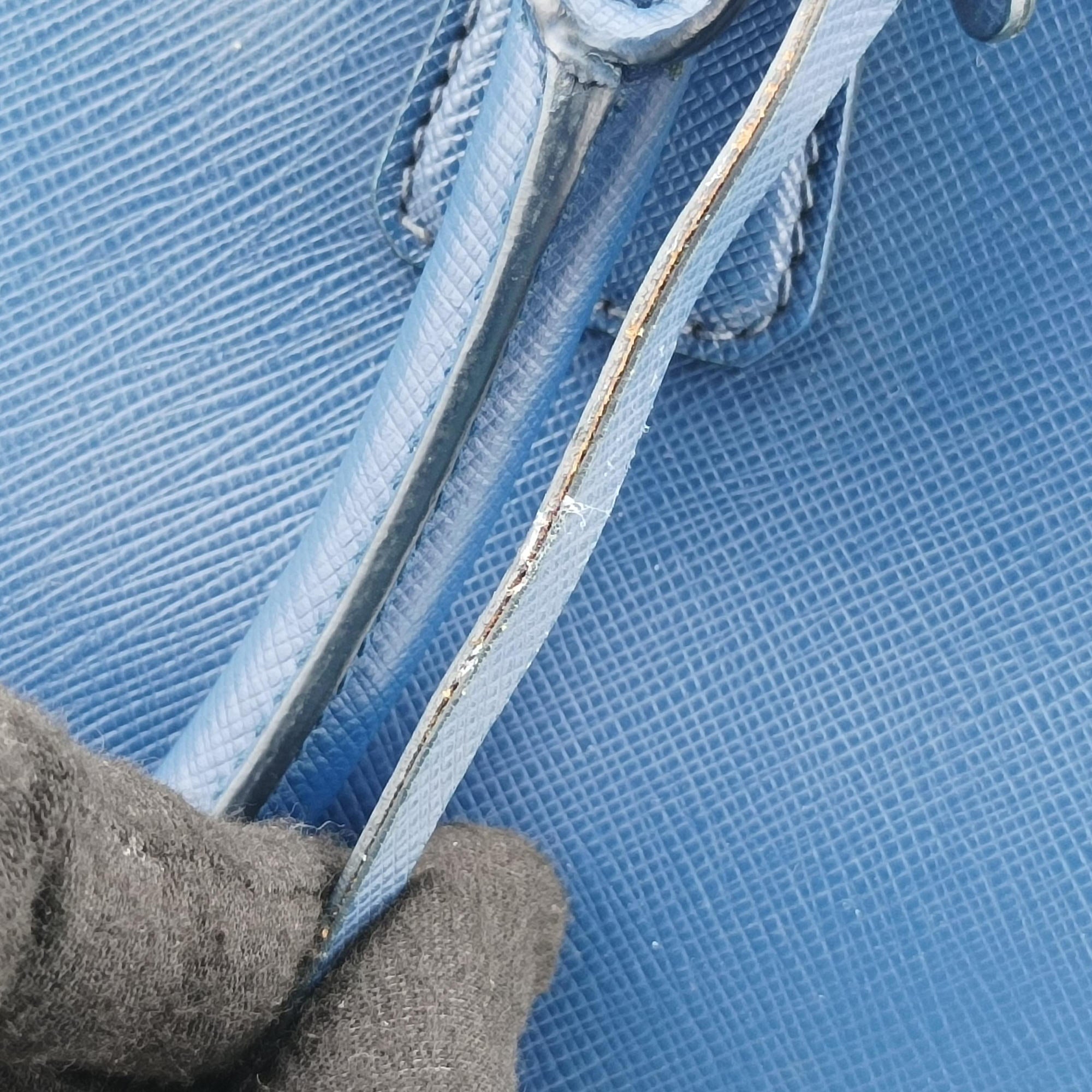 Galleria Blue SAFFIANO Leather BN2274 14ガレリア ブルー サフィアーノレザー BN2274 14
