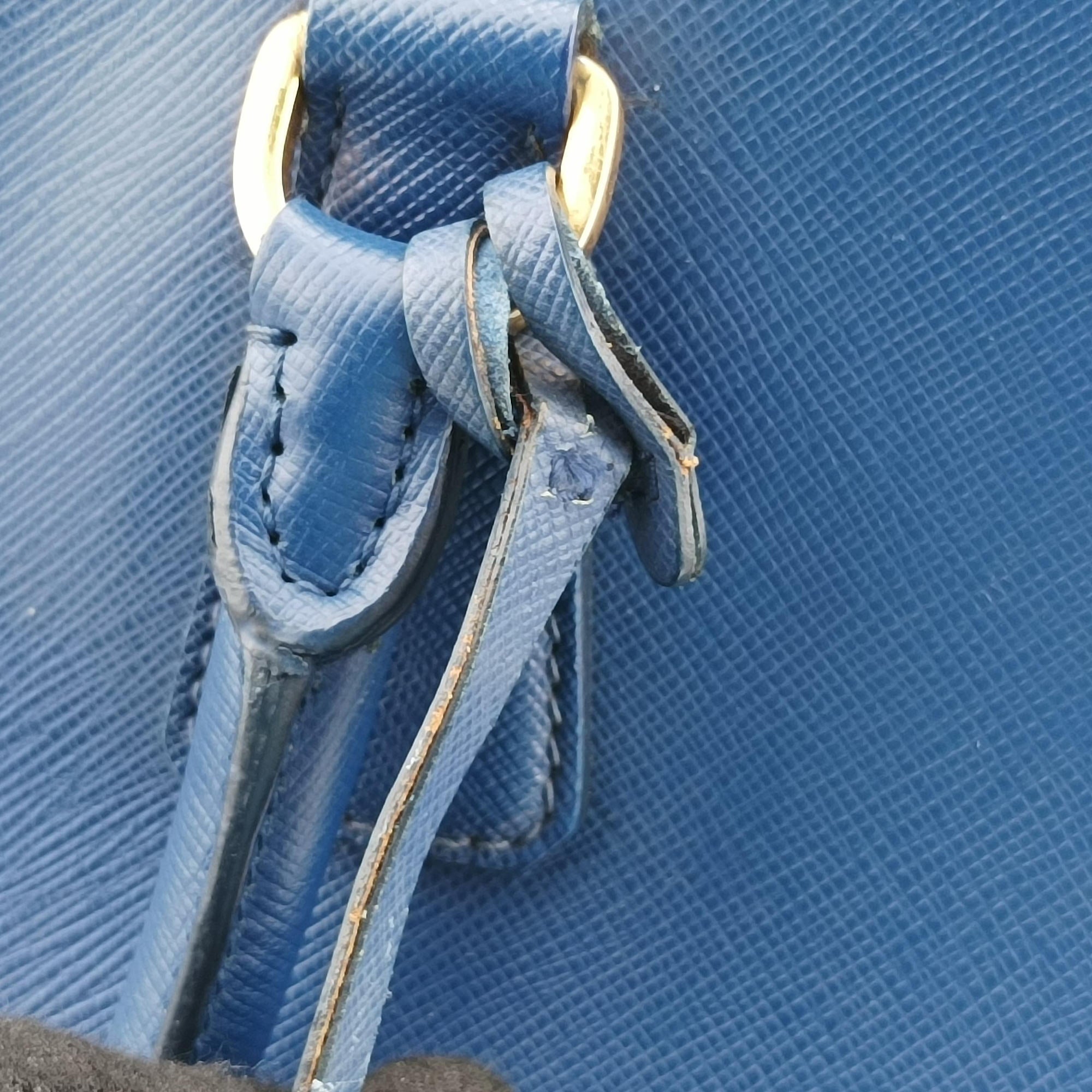 Galleria Blue SAFFIANO Leather BN2274 14ガレリア ブルー サフィアーノレザー BN2274 14