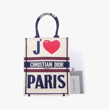 BOOK TOTE White Canvas 50-MA-0241ブックトート アイボリー キャンバス 50-MA-0241