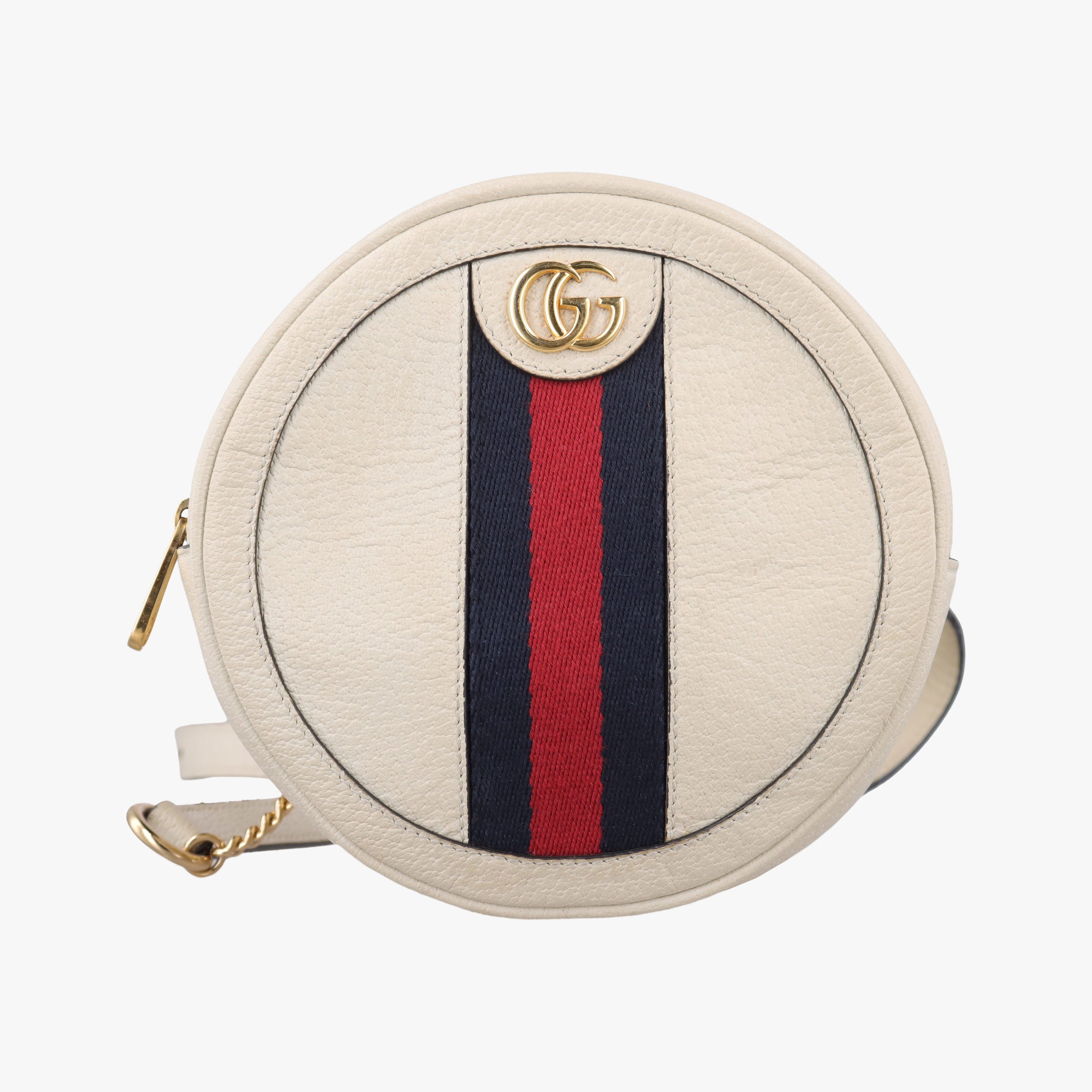 Ophidia White×red×navy Leather 598661 オフィディア ホワイト×レッド×ネイビー レザー 598661 