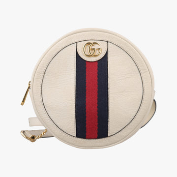 Ophidia White×red×navy Leather 598661 オフィディア ホワイト×レッド×ネイビー レザー 598661 