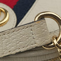 Ophidia White×red×navy Leather 598661 オフィディア ホワイト×レッド×ネイビー レザー 598661 