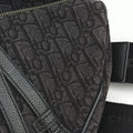 Saddle Black Jacquard 02-BO-1109サドルバッグ ブラック ジャガード×レザー 02-BO-1109
