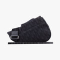Saddle Black Jacquard 02-BO-1109サドルバッグ ブラック ジャガード×レザー 02-BO-1109