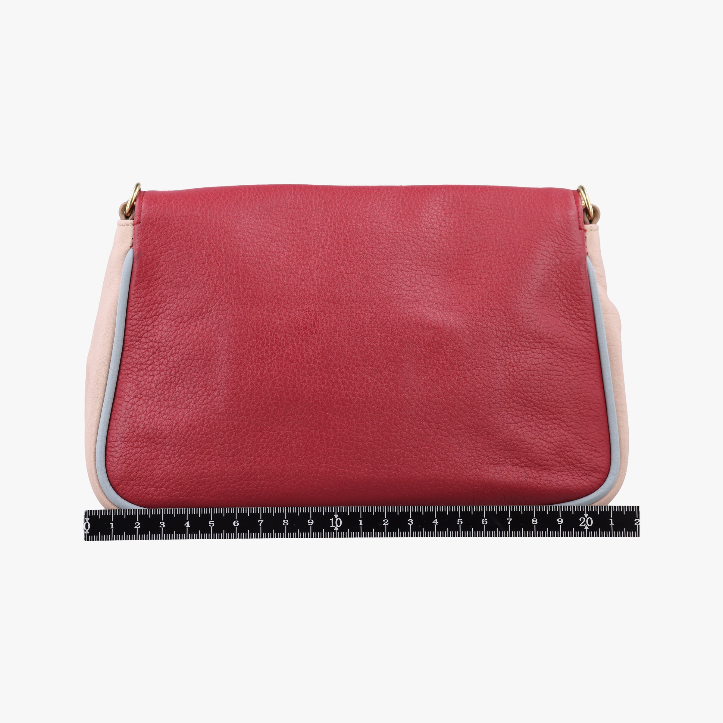 Fendista Pochette Red Leather 8M0276 8M0276-V74 158-9290フェンディスタ ポシェット レッド レザー 8M0276 8M0276-V74 158-9290