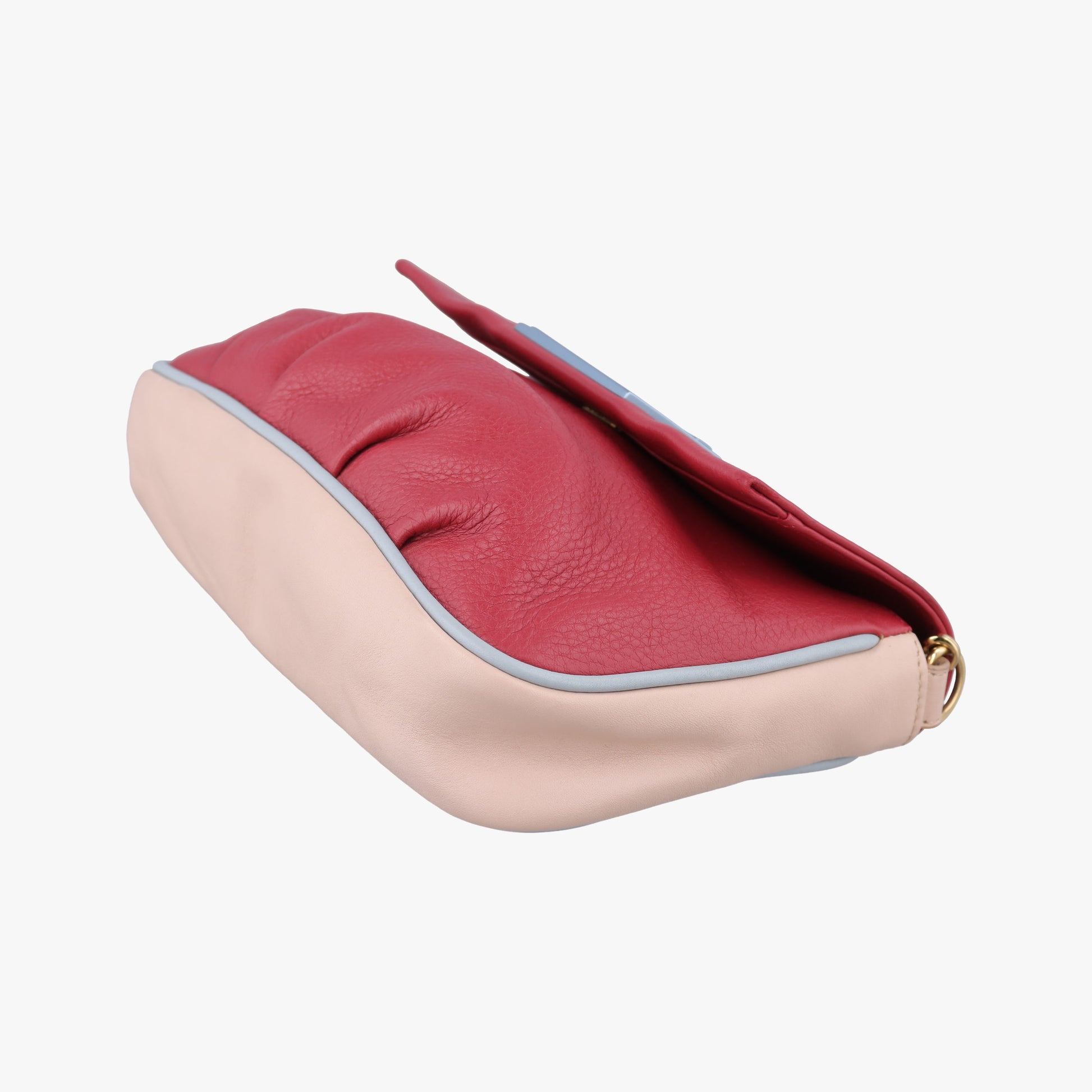 Fendista Pochette Red Leather 8M0276 8M0276-V74 158-9290フェンディスタ ポシェット レッド レザー 8M0276 8M0276-V74 158-9290