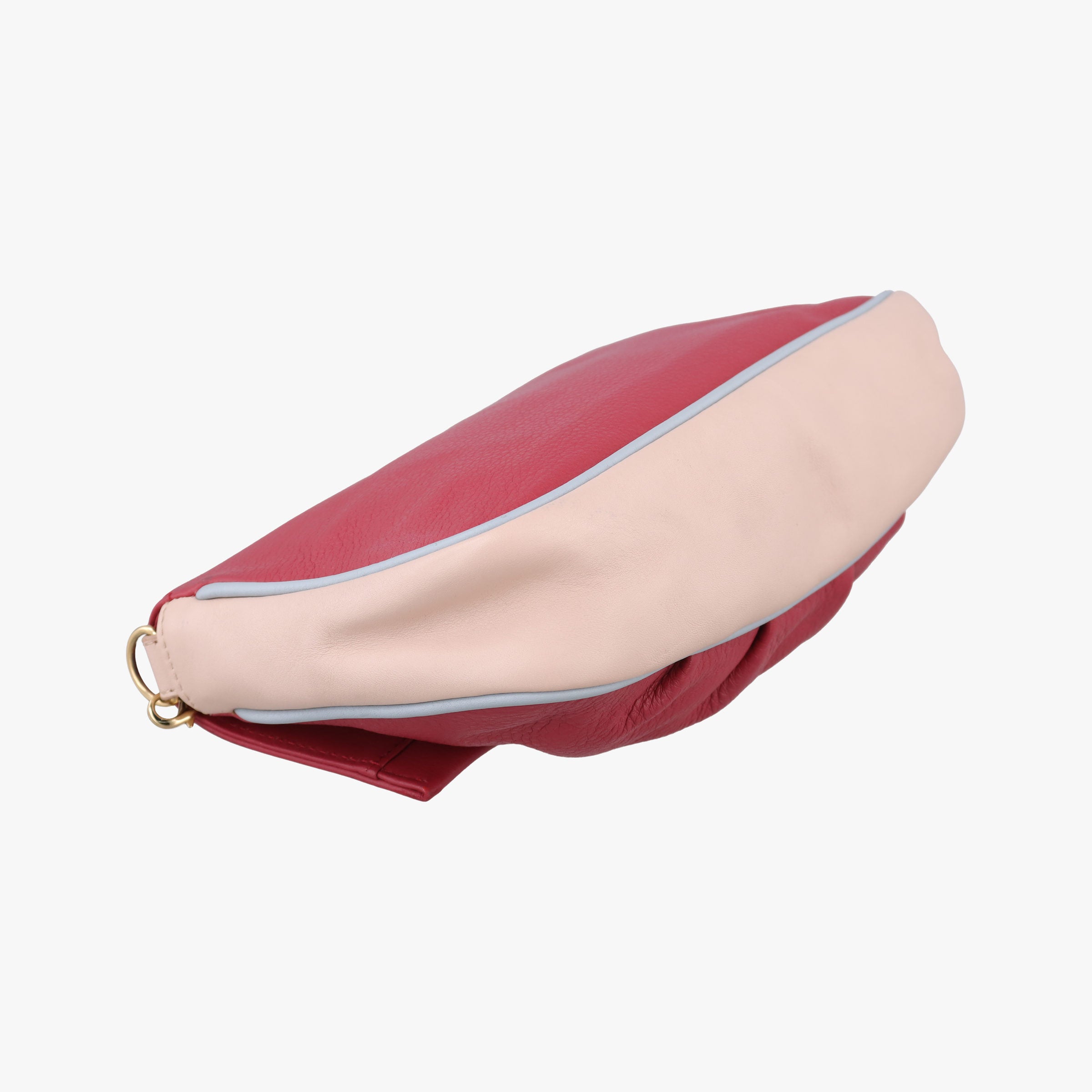 Fendista Pochette Red Leather 8M0276 8M0276-V74 158-9290フェンディスタ ポシェット レッド レザー 8M0276 8M0276-V74 158-9290