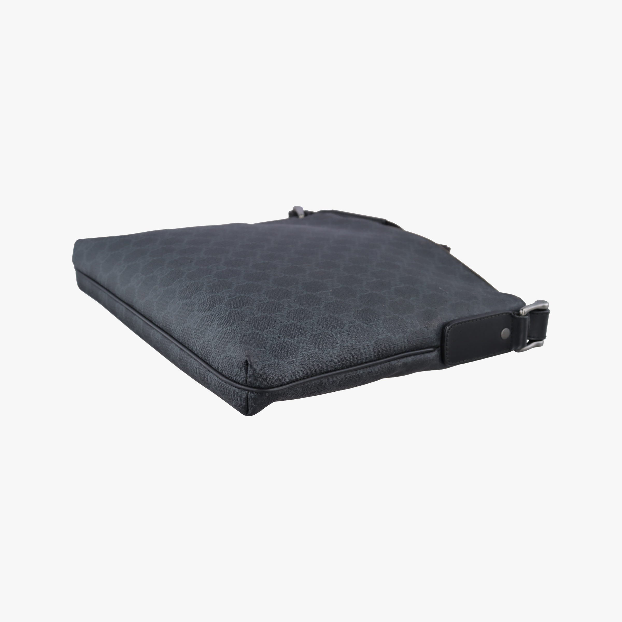 GG Supreme Black PVC coated canvas 322279 F014595488GGスプリーム ブラック PVCコーティングキャンバス 322279 F014595488
