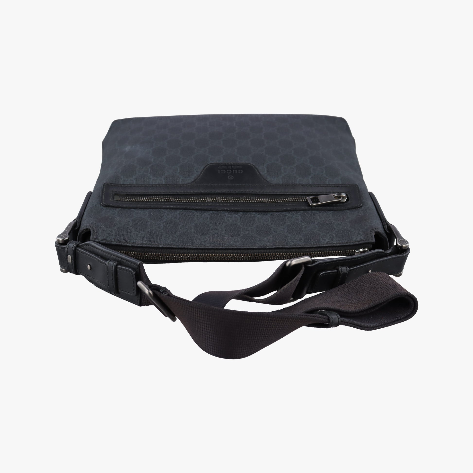 GG Supreme Black PVC coated canvas 322279 F014595488GGスプリーム ブラック PVCコーティングキャンバス 322279 F014595488
