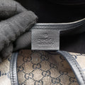 New Jackie Brown×Black PVC coated canvas×Leather 203493 G5677545ニュージャッキー ブラウン×ブラック PVCコーティングキャンバス×レザー 203493 G5677545