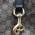 New Jackie Brown×Black PVC coated canvas×Leather 203493 G5677545ニュージャッキー ブラウン×ブラック PVCコーティングキャンバス×レザー 203493 G5677545